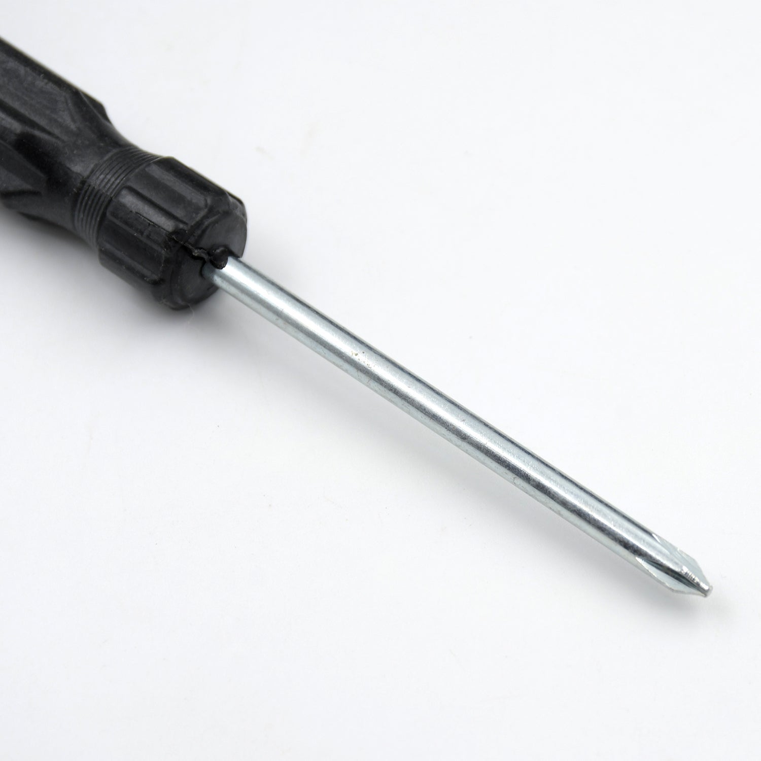 Small Pocket Size Slotted Cross Head Flat Magnetic Screwdriver, Small Slotted Screwdriver Flat Head with Black Handle for Small Appliances (1 Pc) - Springkart 