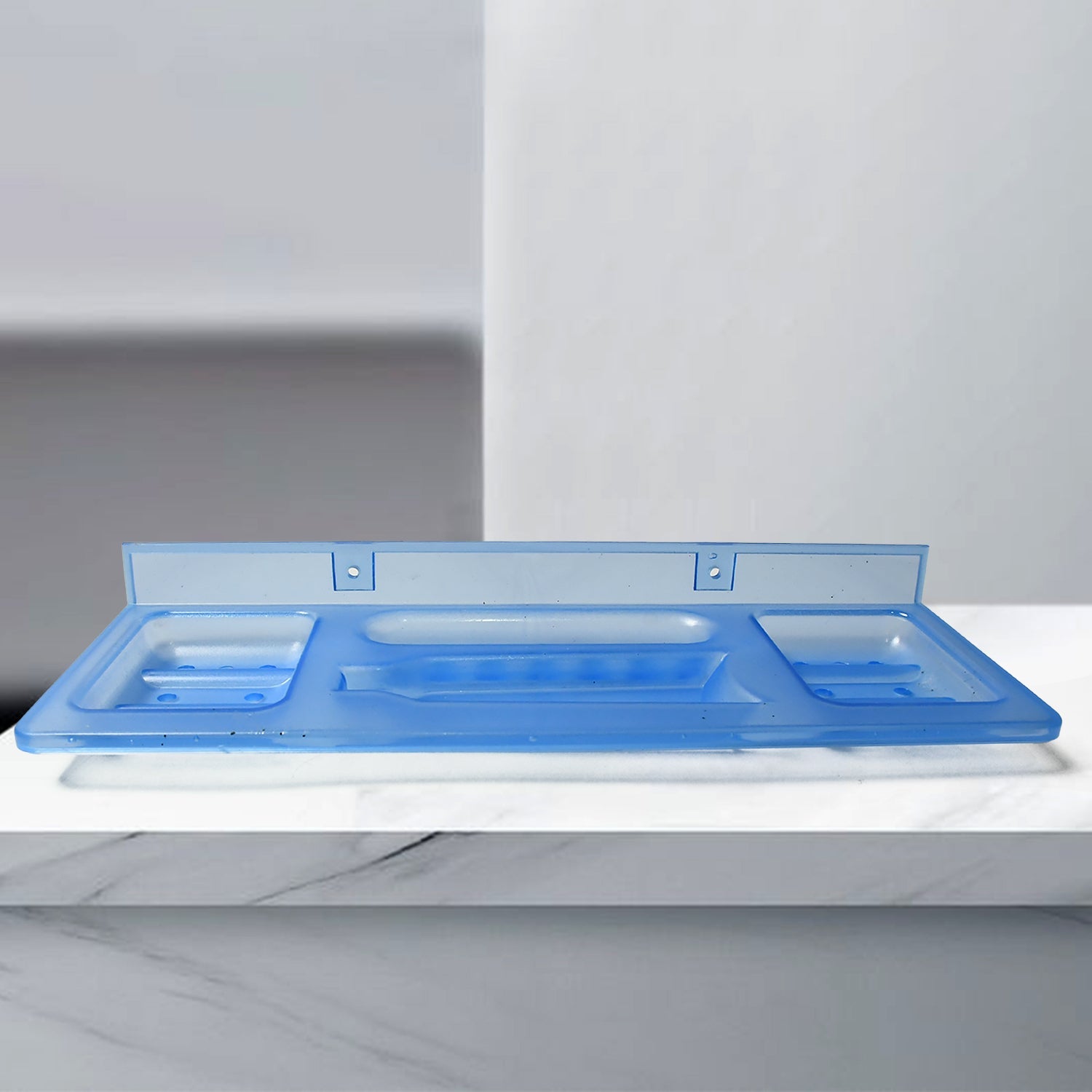 Shop a wide range of bathroom ware products from Pure Source India, in this pack there coming 4in1 glass soap dish, which is suitable to use on stand .It is having unique design of products will enhance beauty of your bath room. - Springkart 