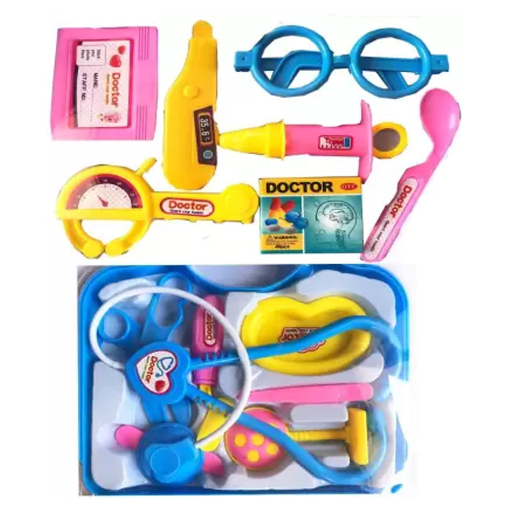 Kids Doctor Set Toy Game Kit for Boys and Girls Collection (Multicolour) - Springkart 