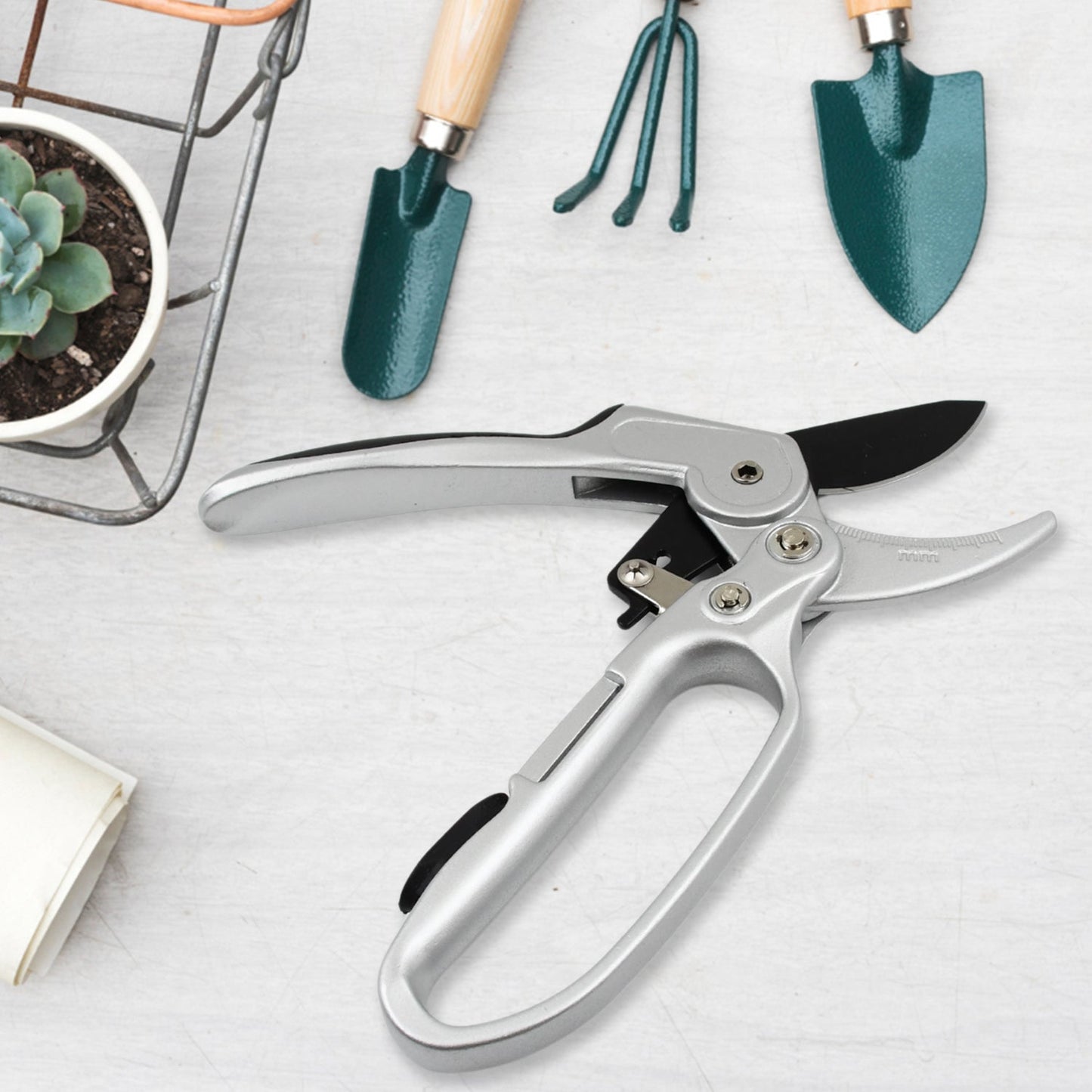 Pruning Shear Garden Shear Steel, Hand Shears, 20 Cm / 8 inch (1 Pc) - Springkart 