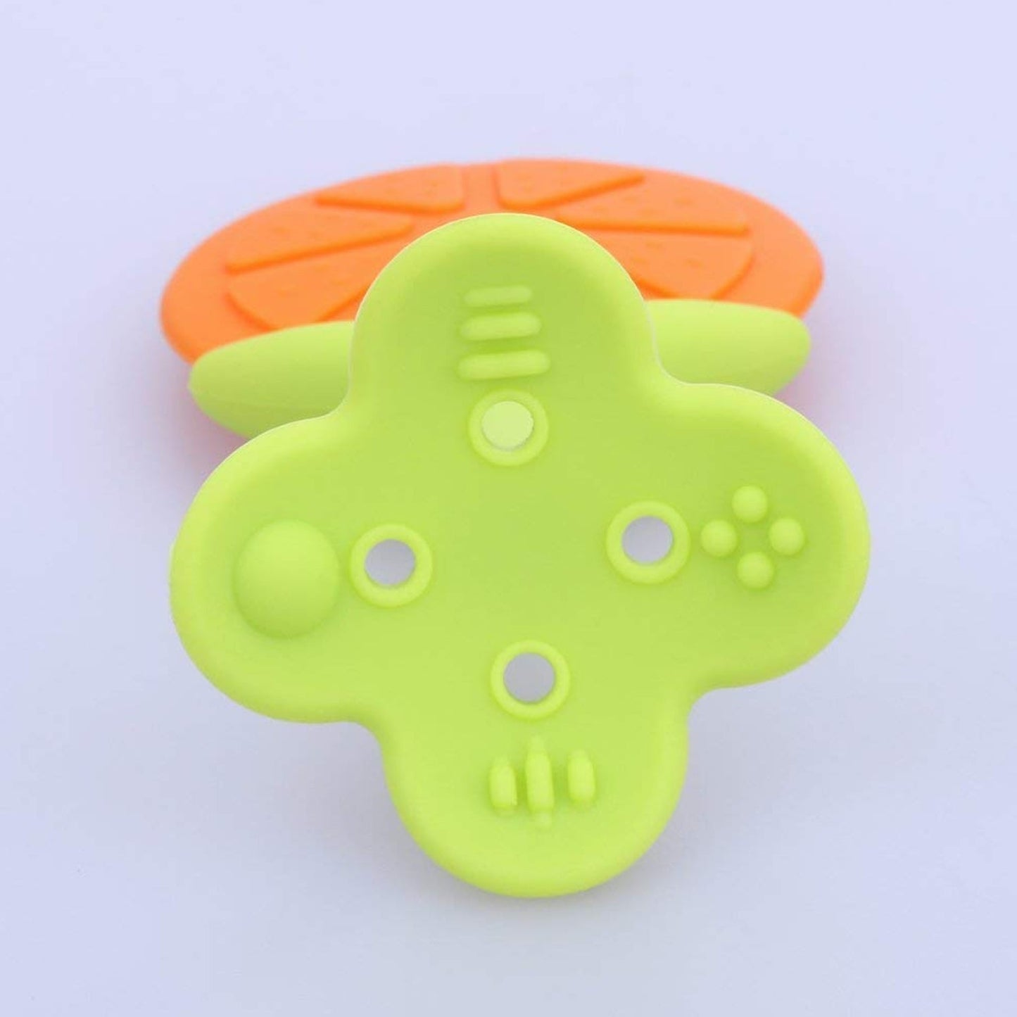 Silicone Fruit Teether Toy for Babies & Toddlers - Springkart 