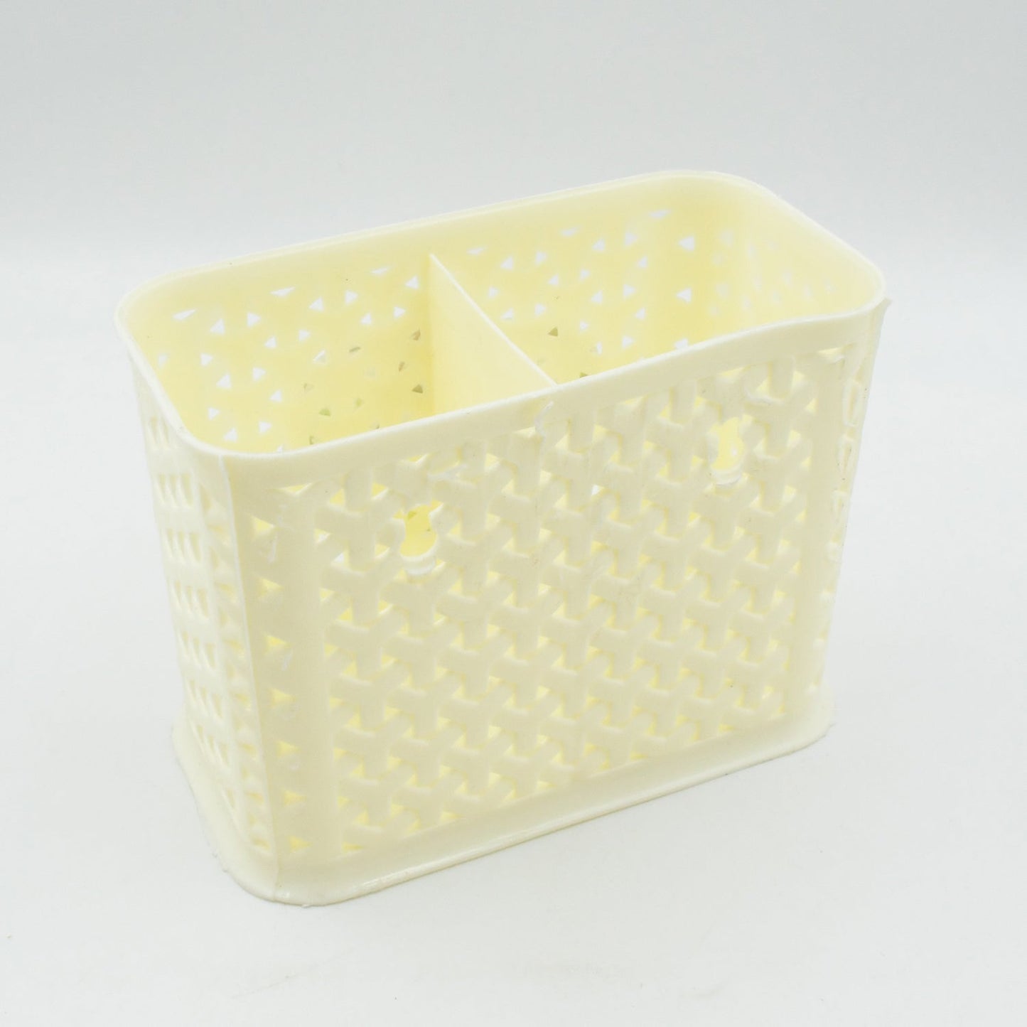multipurpose Holder for Desk, Plastic Pen Pots Desk Organizers Pots Holder Stationary Supplies for Office, Home, School Non-slip Silicone Bottom - Springkart 