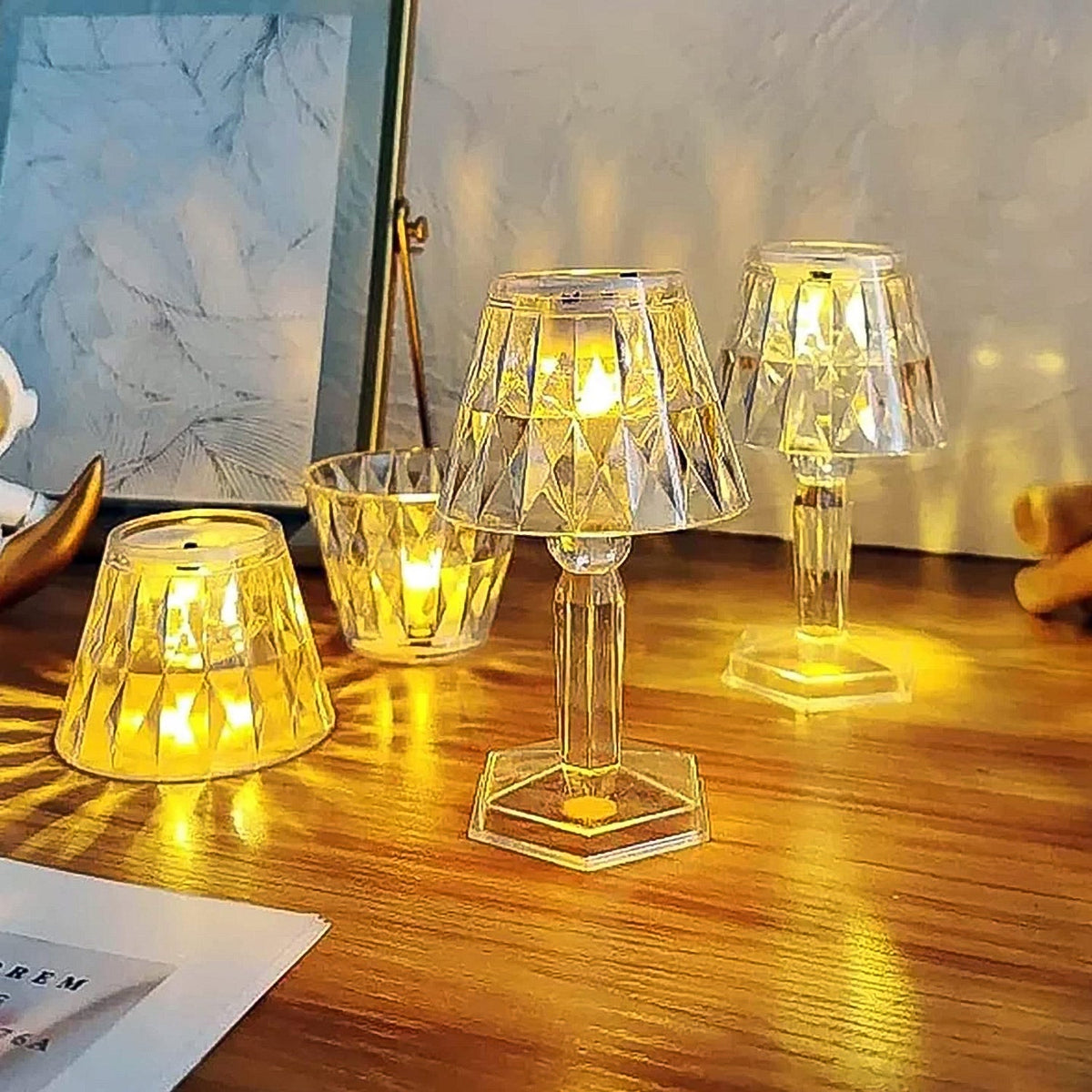 LED Table Lamp Mini Projection Lamp for Night Light (1 Pc) - Springkart 
