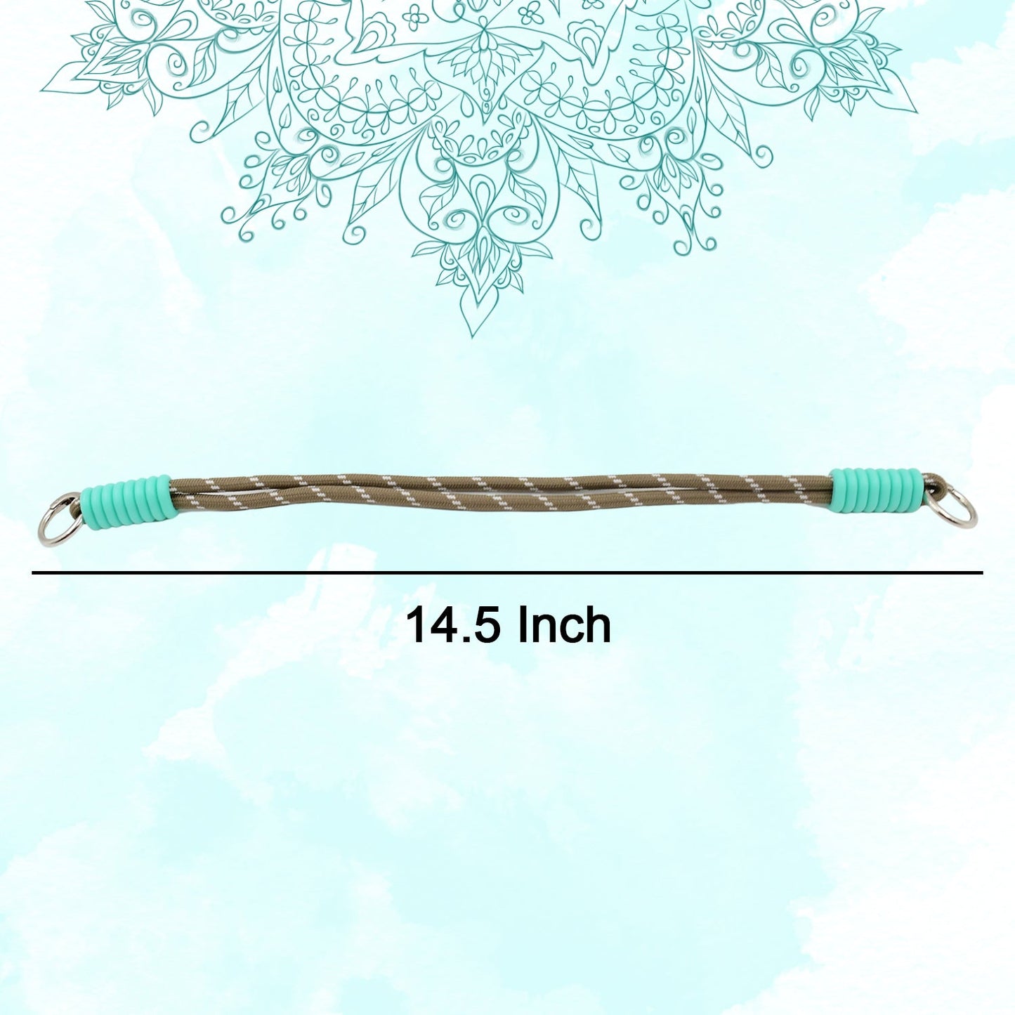 Multipurpose Two Sided Adjustable Hand Wrist Strap Lanyardwith Cellphone, Phone Strap (1 Pc / 14.5 Inch / Multicolor) - Springkart 