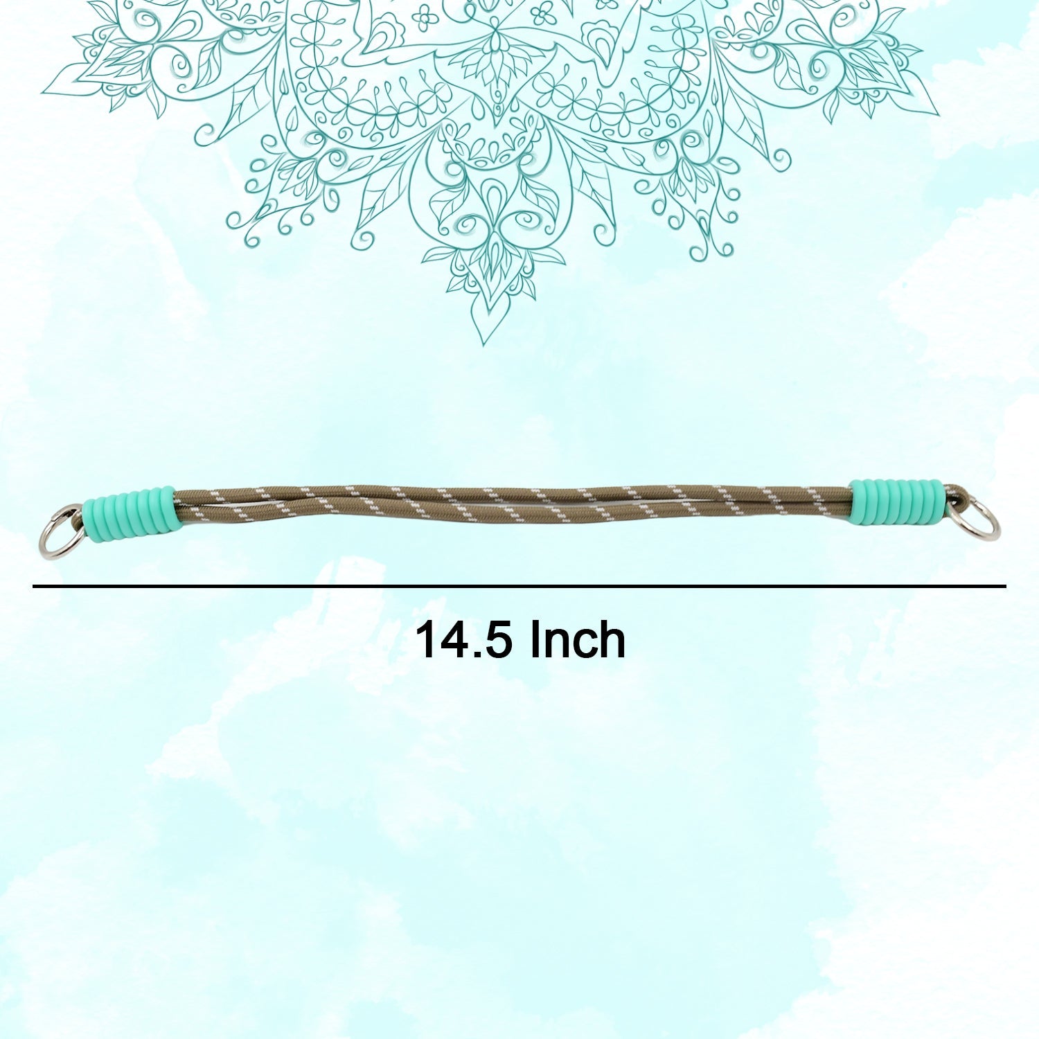 Multipurpose Two Sided Adjustable Hand Wrist Strap Lanyardwith Cellphone, Phone Strap (1 Pc / 14.5 Inch / Multicolor) - Springkart 