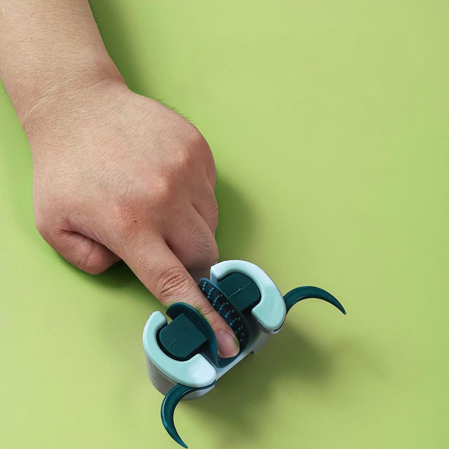 Multifunctional Cartoon Sticky Punch Free Mop Holder Wall Mounted Broom Organizer Cleaning Tools Holder Hanger, Self Adhesive Cute Cow Head Suction Cup Hanging Hook for Bathroom Kitchen (1 Pc) - Springkart 