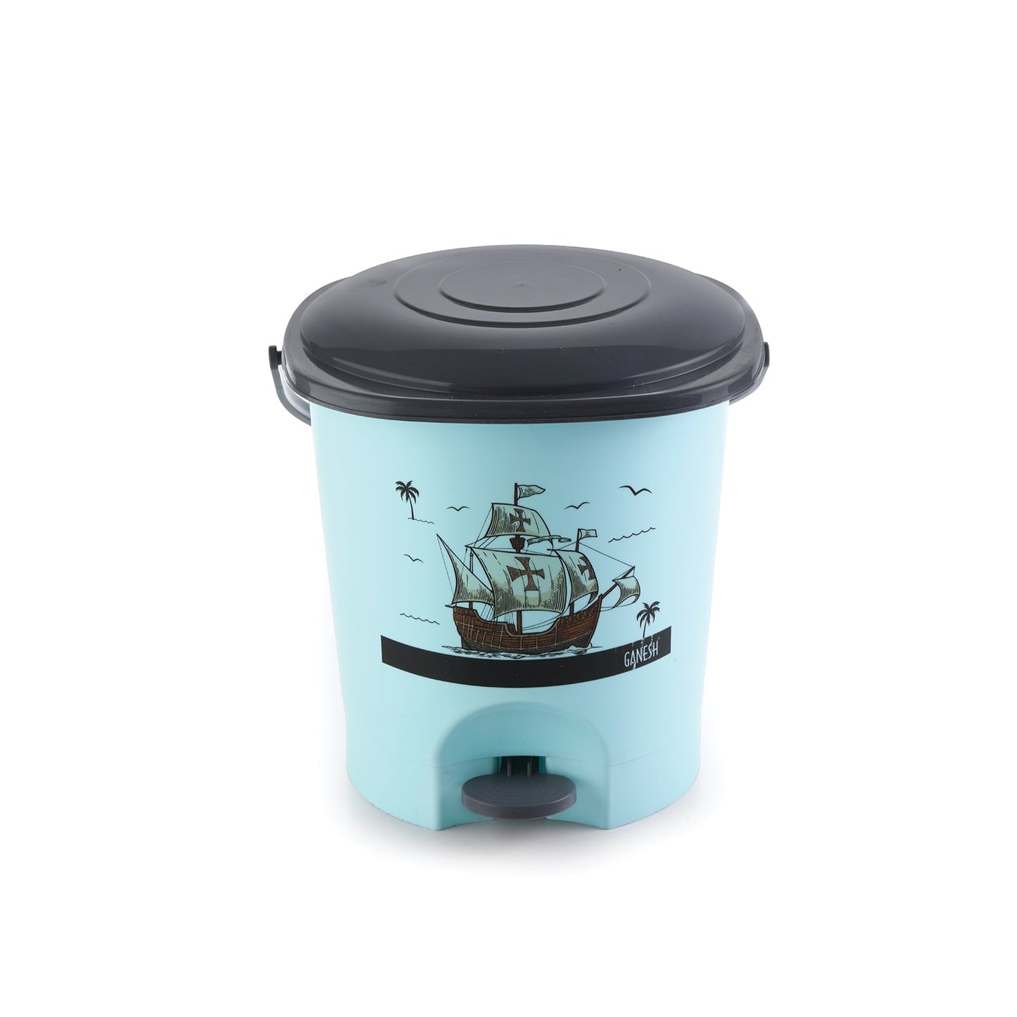 Plastic Bathroom Accessories Set 6 pcs Bath Set Bathroom Bucket with Dustbin Mug, Stool, Soap Case,Tub (MOQ :- 4 Pc / Mix Color ) - Springkart 