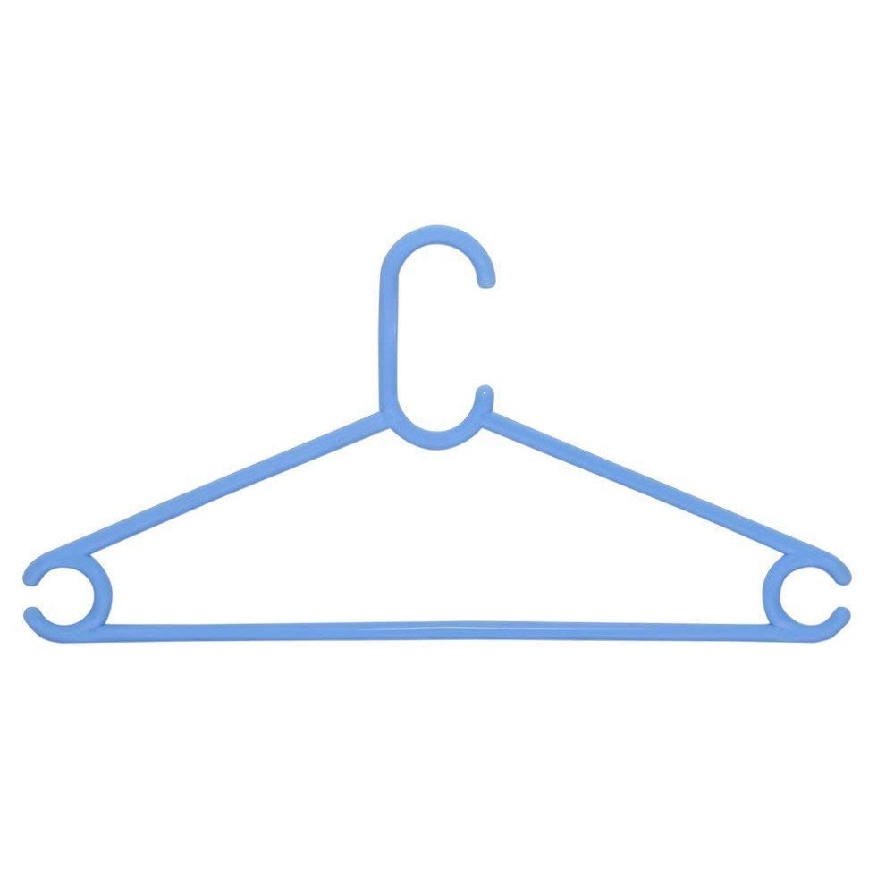 Plastic Clothes Hanger (Set of 6 Pieces) - Springkart 