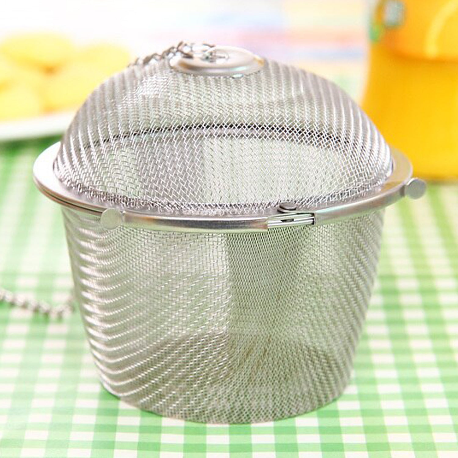 SS Easy Tea Filter used for filtering tea purposes while making it in all kinds of official and household kitchen places etc. - Springkart 
