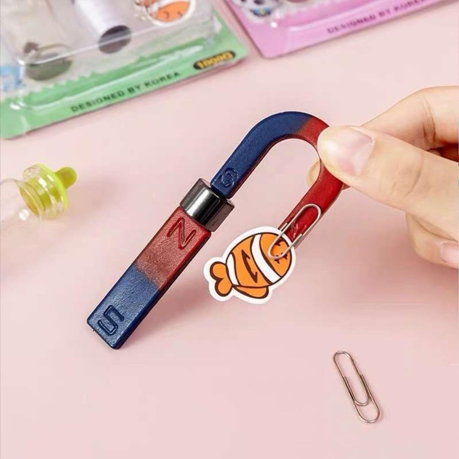 Teaching Aids Magnetic Science Kit Funny Kids DIY Science Kits Educational Experiment Games - Springkart 