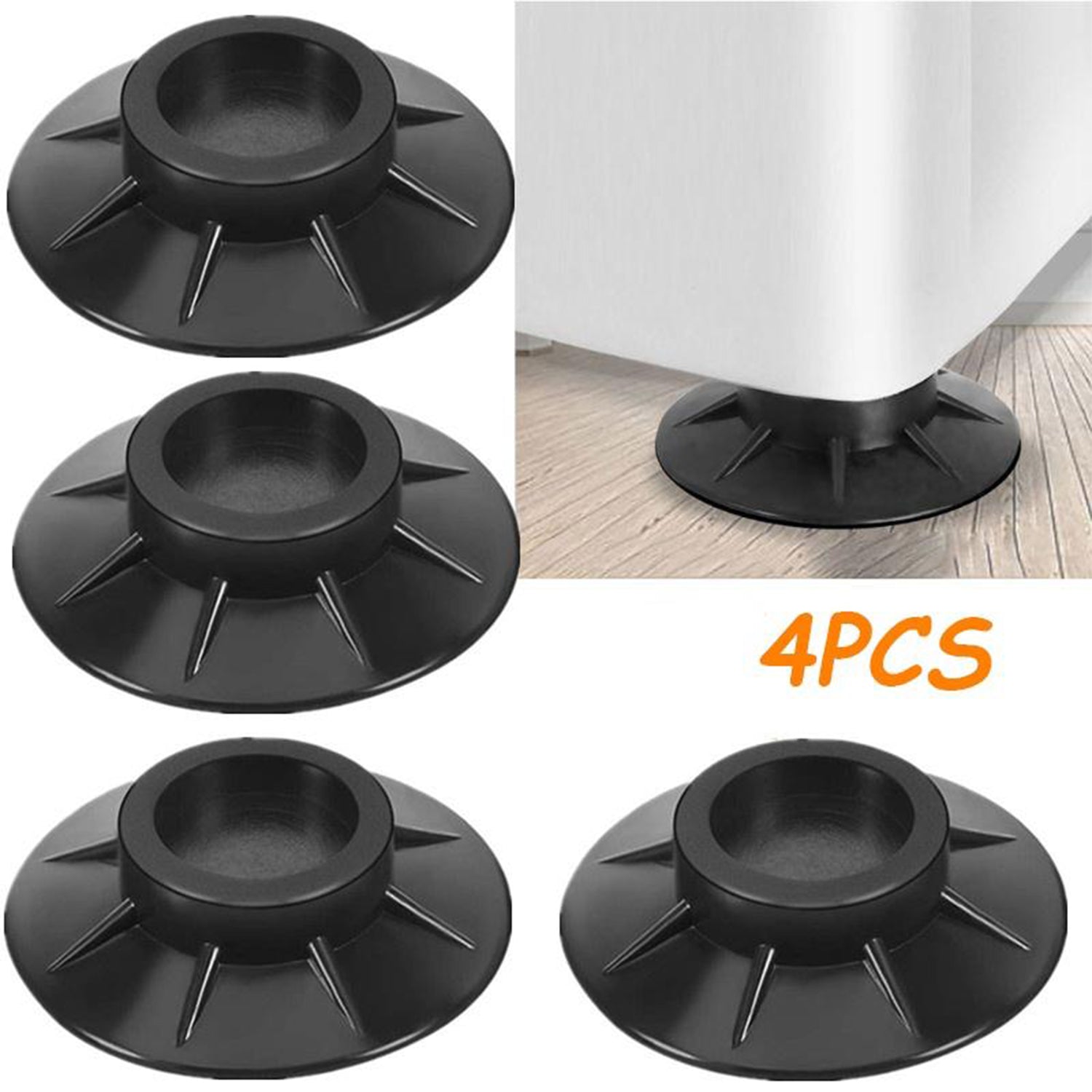 4 Pc Furniture Vibration Pad used to hold and supporting tables and stools in all kinds of places like household and official etc. - Springkart 