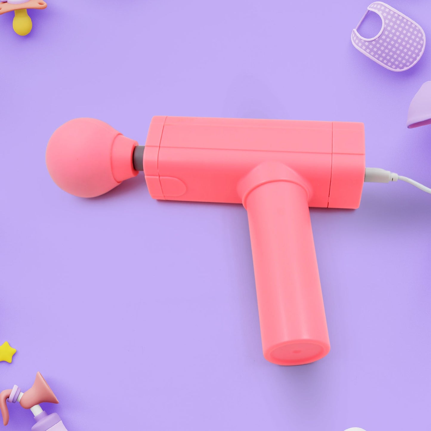 Massage Gun Deep Relax, Powerful Muscle Massager, USB Chargeable (1 Pc) - Springkart 