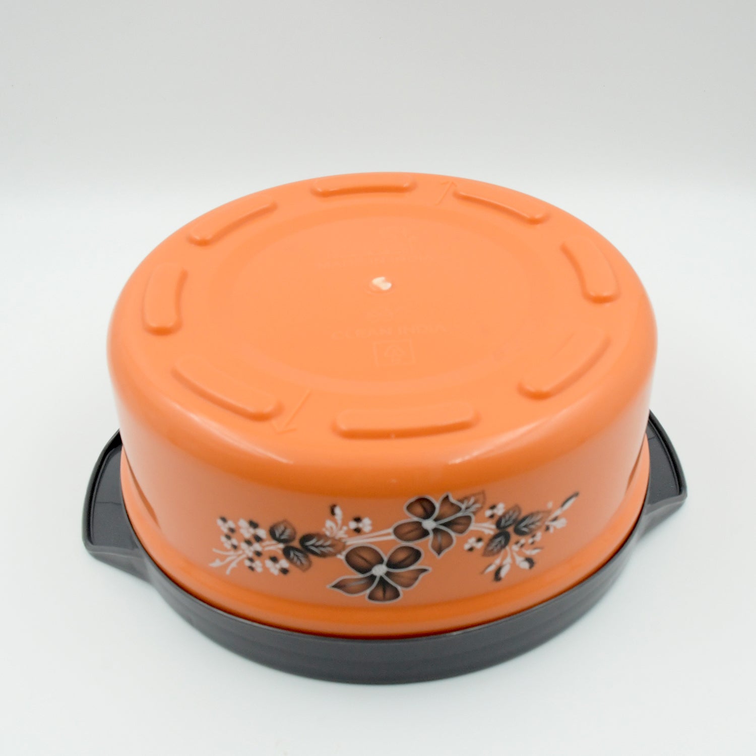 Casserole Box for Food Searving Inner Steel Insulated Casserole Hot Pot Flowers Printed Chapati Box for Roti Kitchen (Approx 2500 ml) - Springkart 