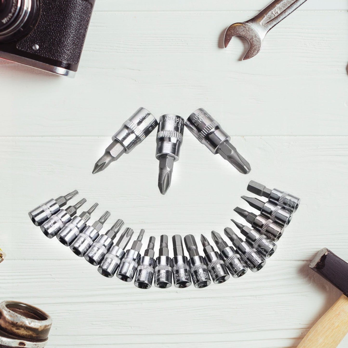 Mechanic 46pc Tool Kit Set High Quality Tool Kit - Springkart 