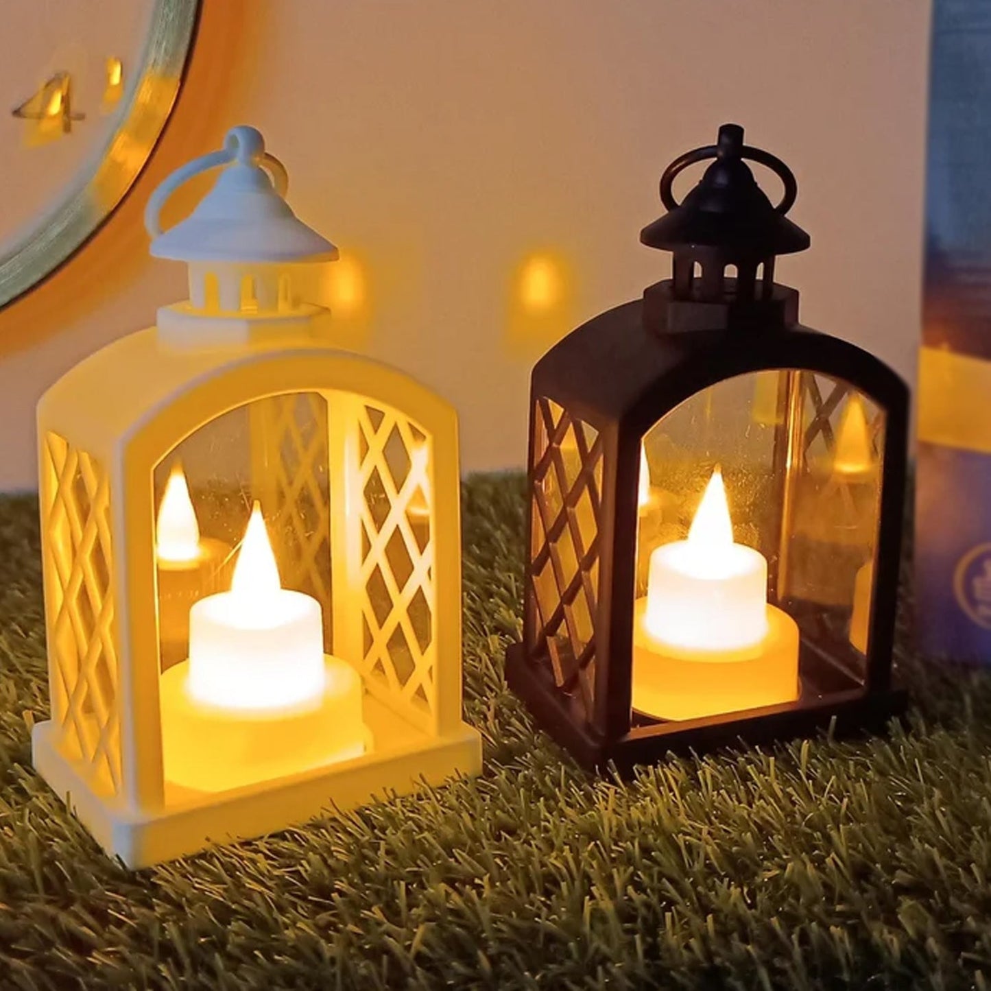 Smokeless Led Light Lantern Lamp (24 Pcs Set) - Springkart 