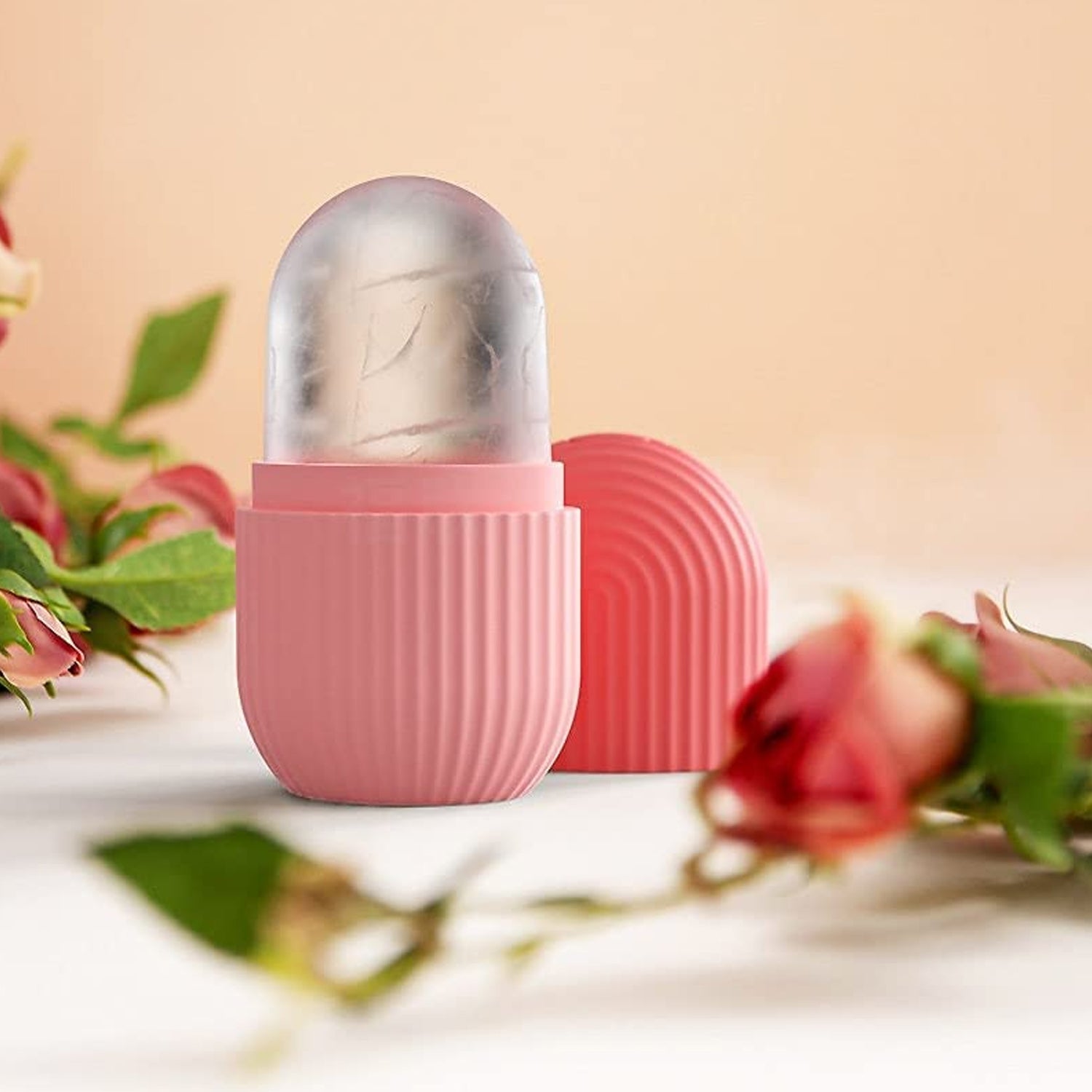 Beauty Ice Roller for Face Massager & Eye Reusable Face Rollers Facial Roller Box - Springkart 