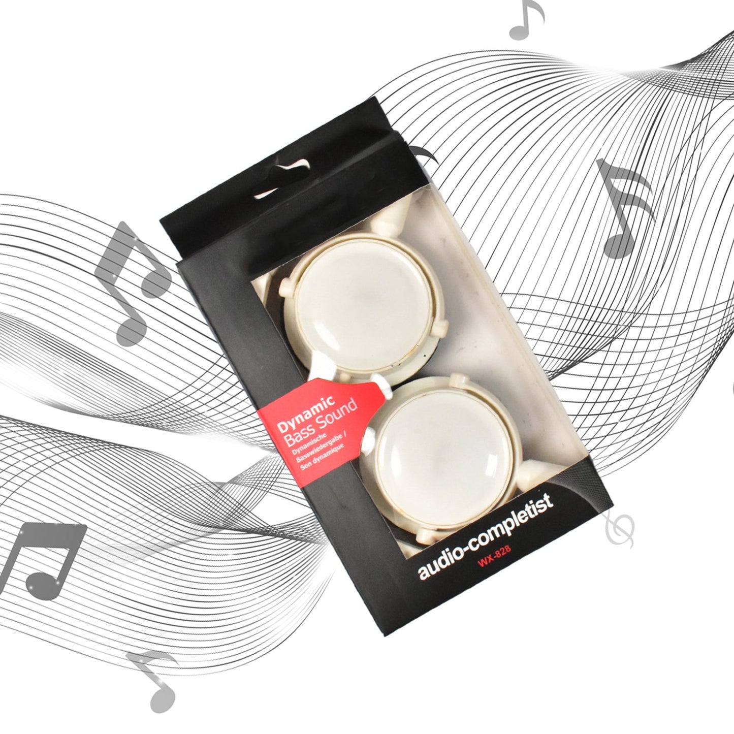 Foldable DJ Style Wired Headphones with Mic - Springkart 