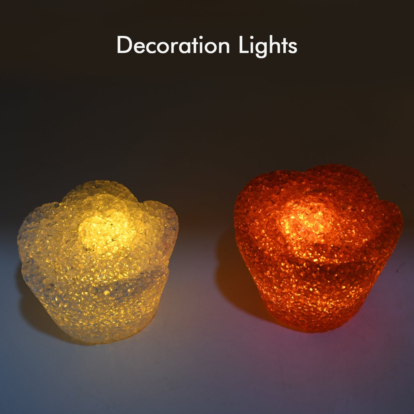 MULTI SHAPE SMALL LIGHT LAMPS LED SHAPE CRYSTAL NIGHT LIGHT LAMP (6 PC SET) - Springkart 
