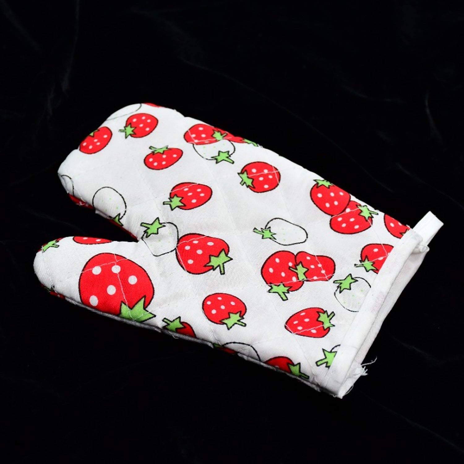 Designer Multicoloured Oven Mitt and Pot Holder - Springkart 