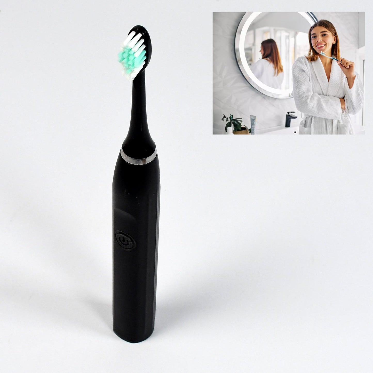 ELECTRIC TOOTHBRUSH FOR ADULTS AND TEENS, ELECTRIC TOOTHBRUSH BATTERY OPERATED DEEP CLEANSING TOOTHBRUSH - Springkart 
