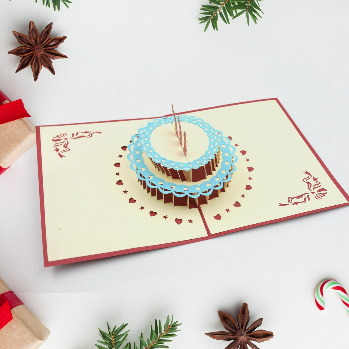 Personalized Temperature Water Bottle, Wishing card & Chocolate (With Attractive Peacock Box / 3 Pc Set) - Springkart 