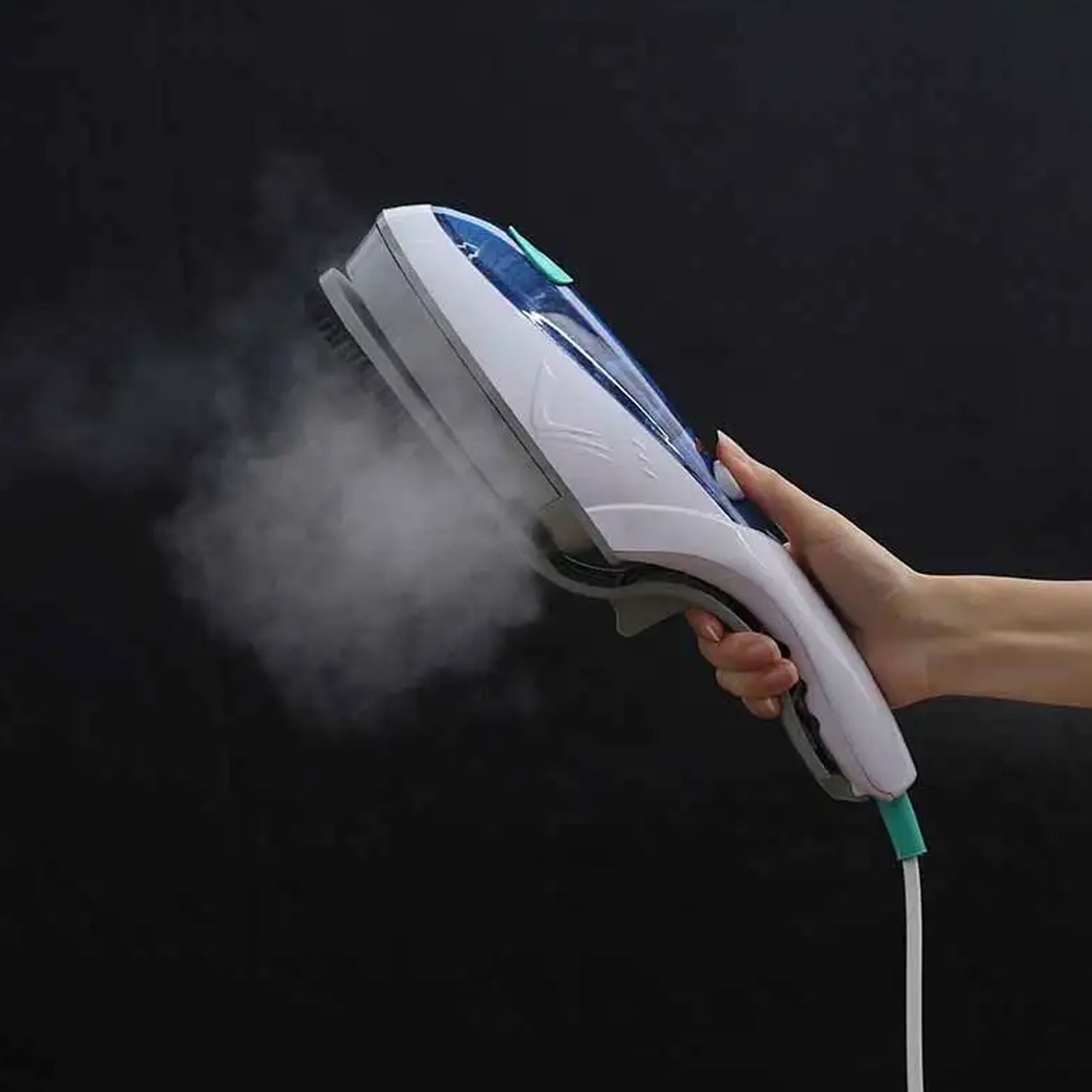 Portable ironing machine,1 Set Steam Iron Hand Held Crease Removal Portable Ironing Clothes ABS Brush Plush Toy Garment Steamer for Home Steam Iron, for Clothes, Travel Steamer - Springkart 