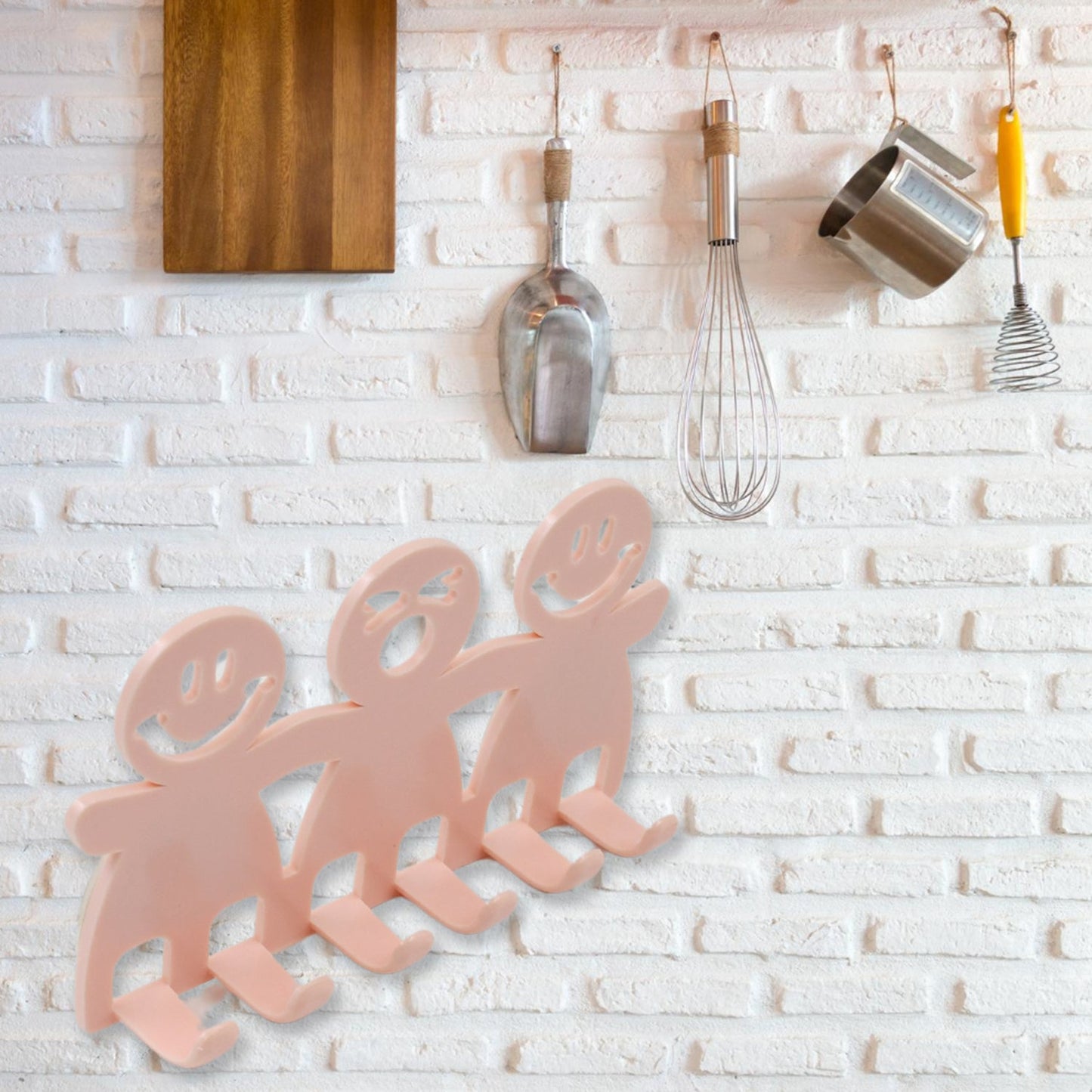 Multipurpose Self-Adhesive hooks (1 Set / 6 Hook)Pack of 2 - Springkart 