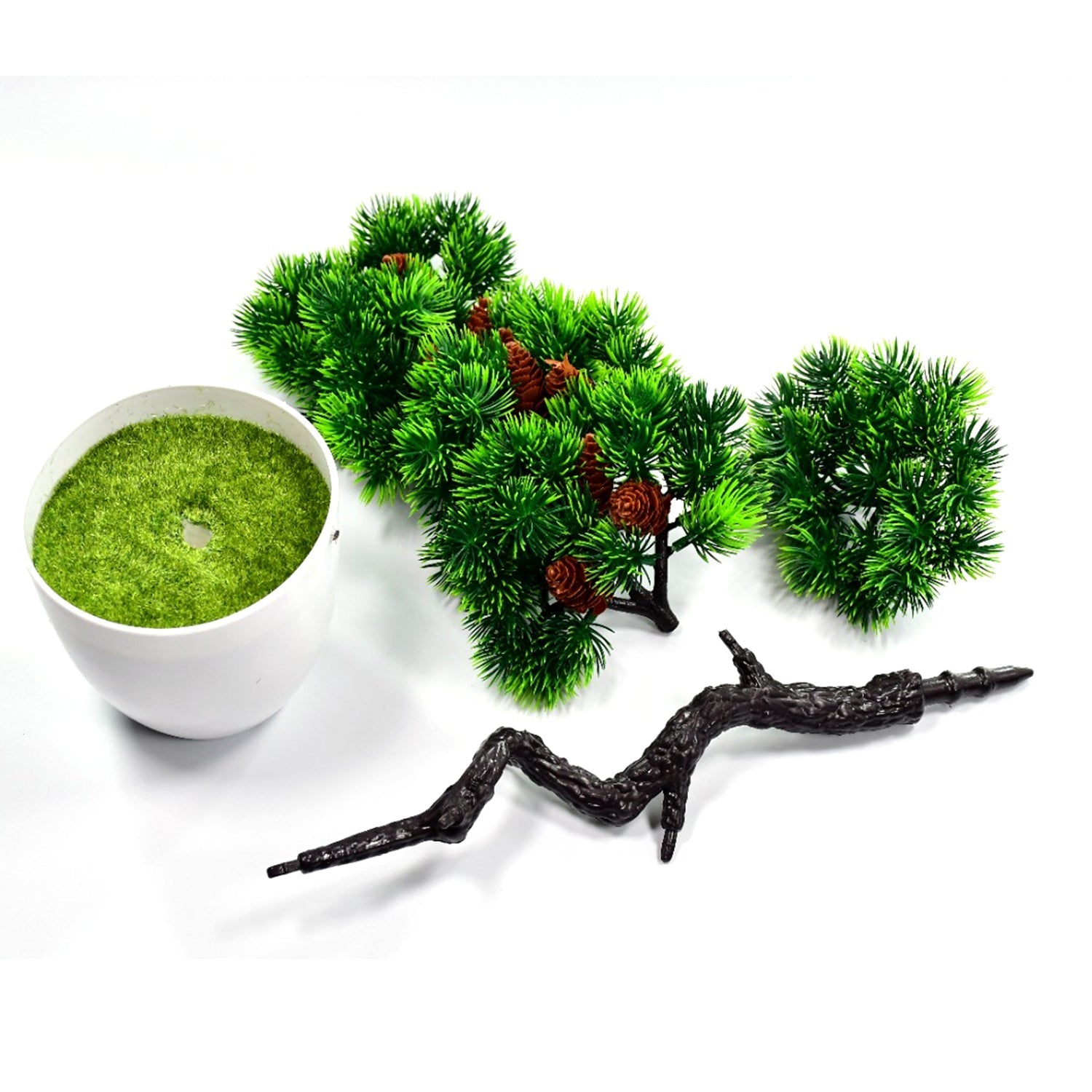 Artificial Potted Plant with Round Pot - Springkart 