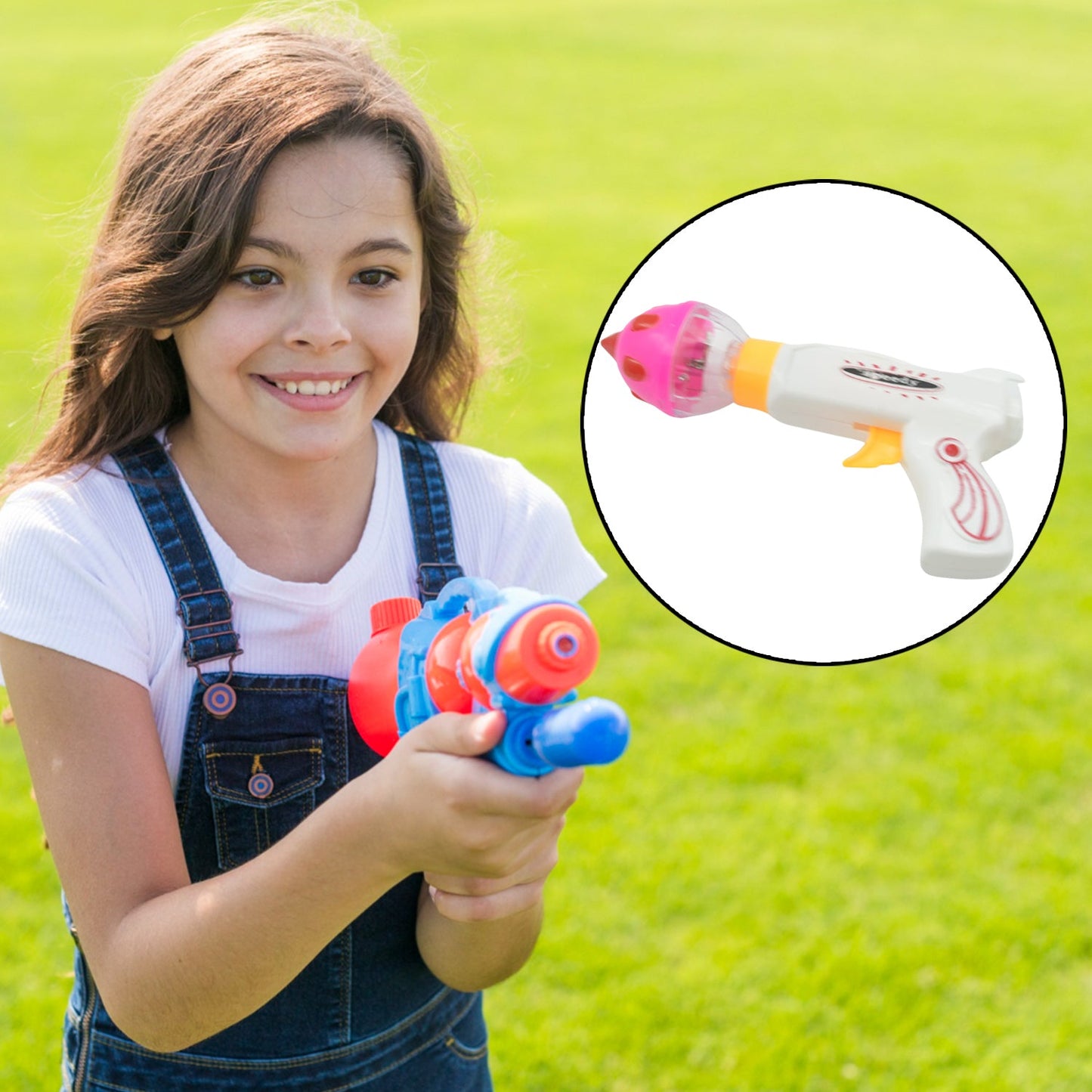 Flash & Sound Super Speed Spinner Gun Set for Kids (Battery Not Included / 1 Pc ) - Springkart 