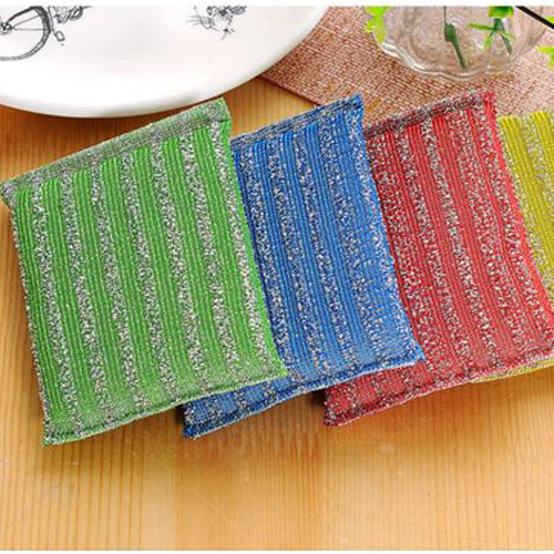 Scratch Proof Kitchen Utensil Scrubber Pad (Pack of 12) - Springkart 