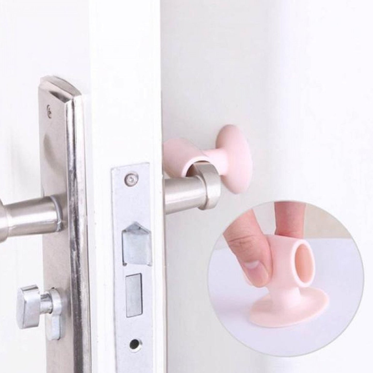 Door Stopper Mini Anti-Collision Silicone Door Handle Crash Pad - Springkart 