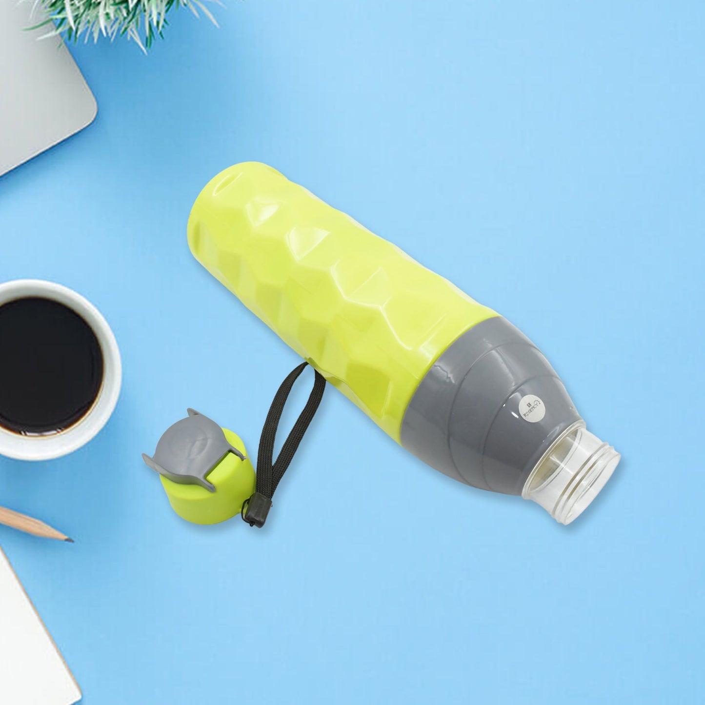 Insulated Sports Water Bottle with Dori (1.8L): Leakproof & BPA-Free (Mix Color) - Springkart 