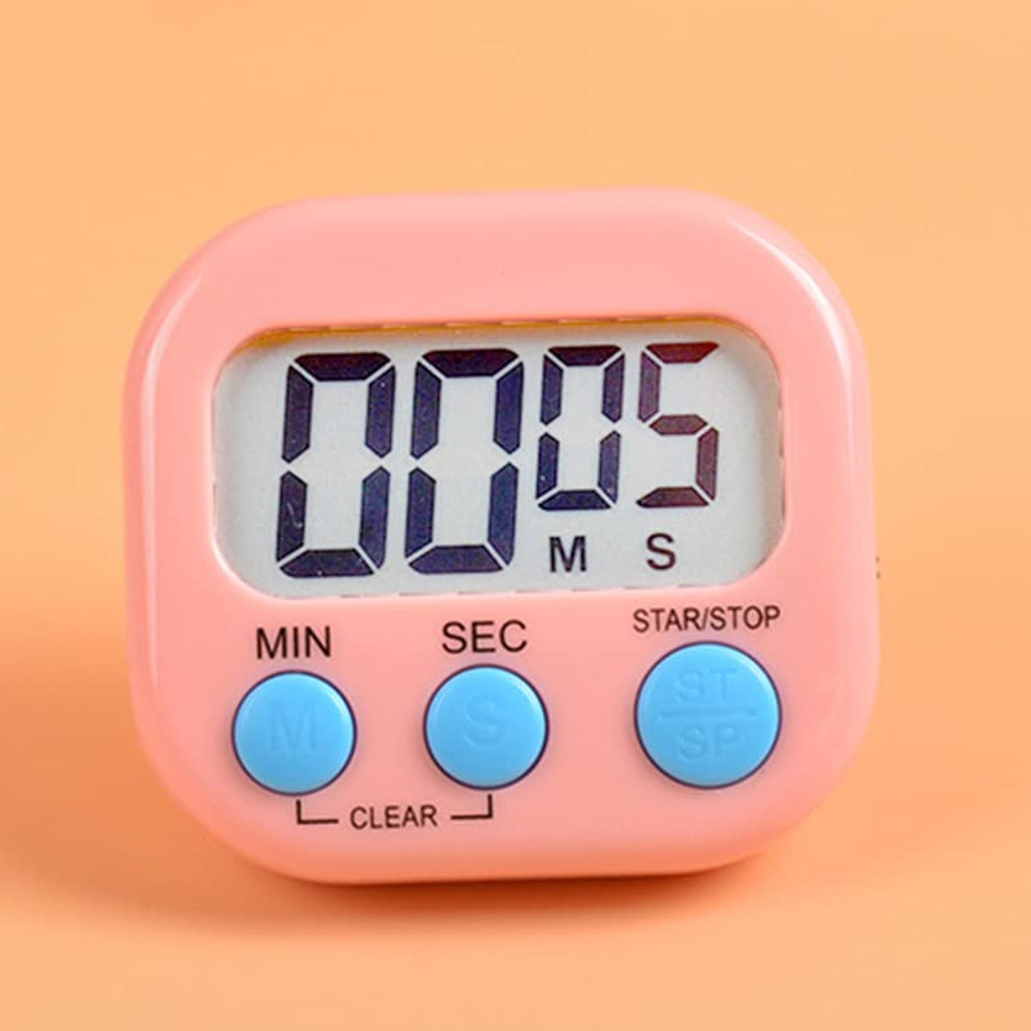 Digital Kitchen Timer Clear Big Digits 0-99 Min for Cooking Office Clock - Springkart 