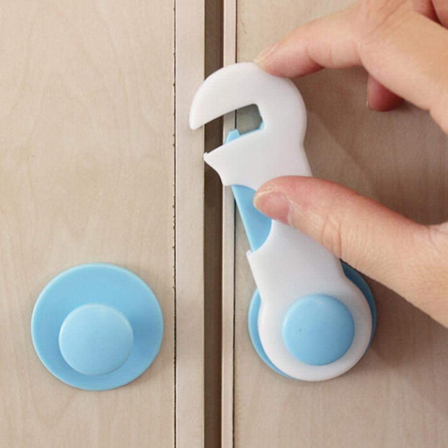 Child Safety lock Proofing for Cabinet Toilet Seat Fridge Door Drawers ( 1 pc) - Springkart 