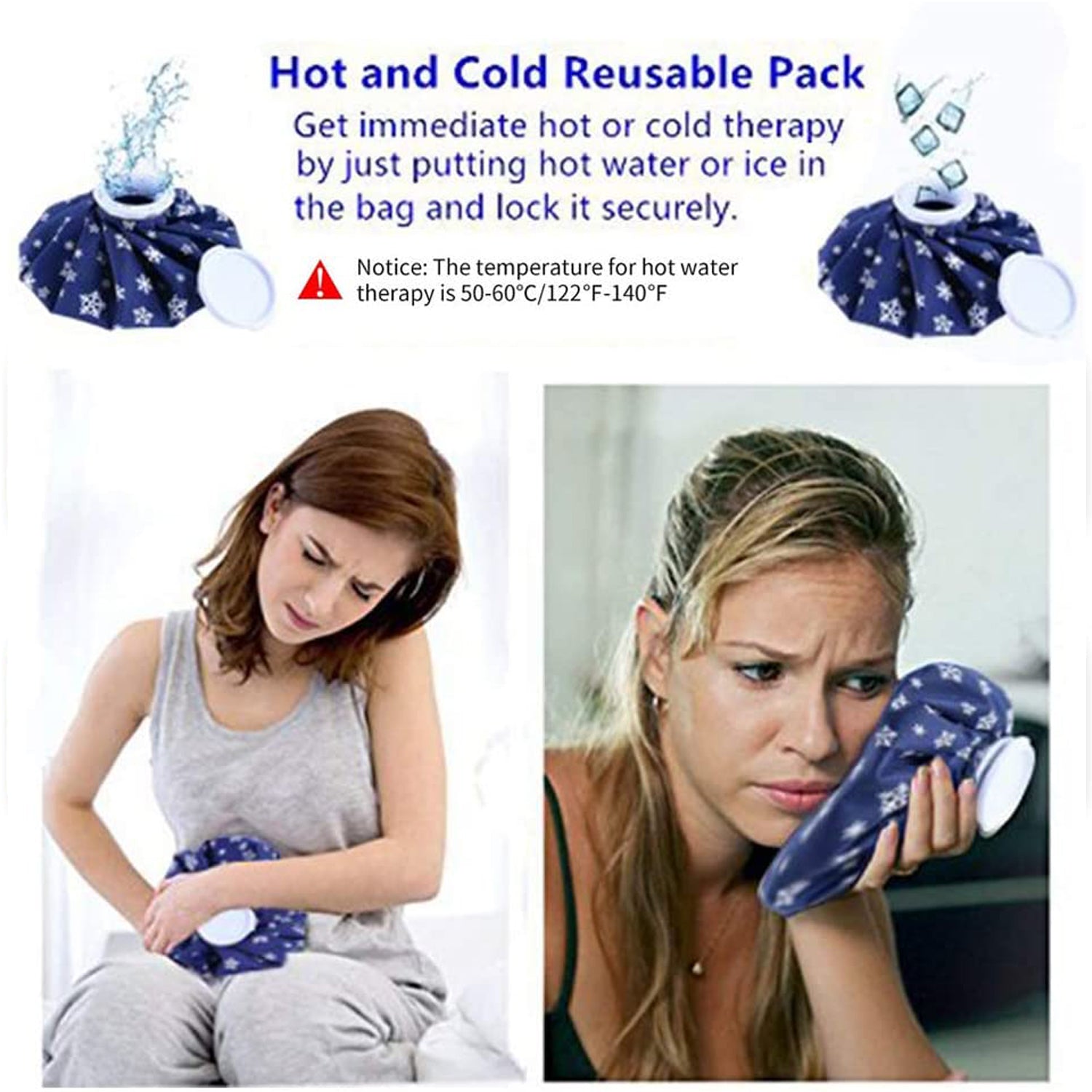 Pain Reliever Ice Bag Used To Overcome Joints Pain In Body. - Springkart 