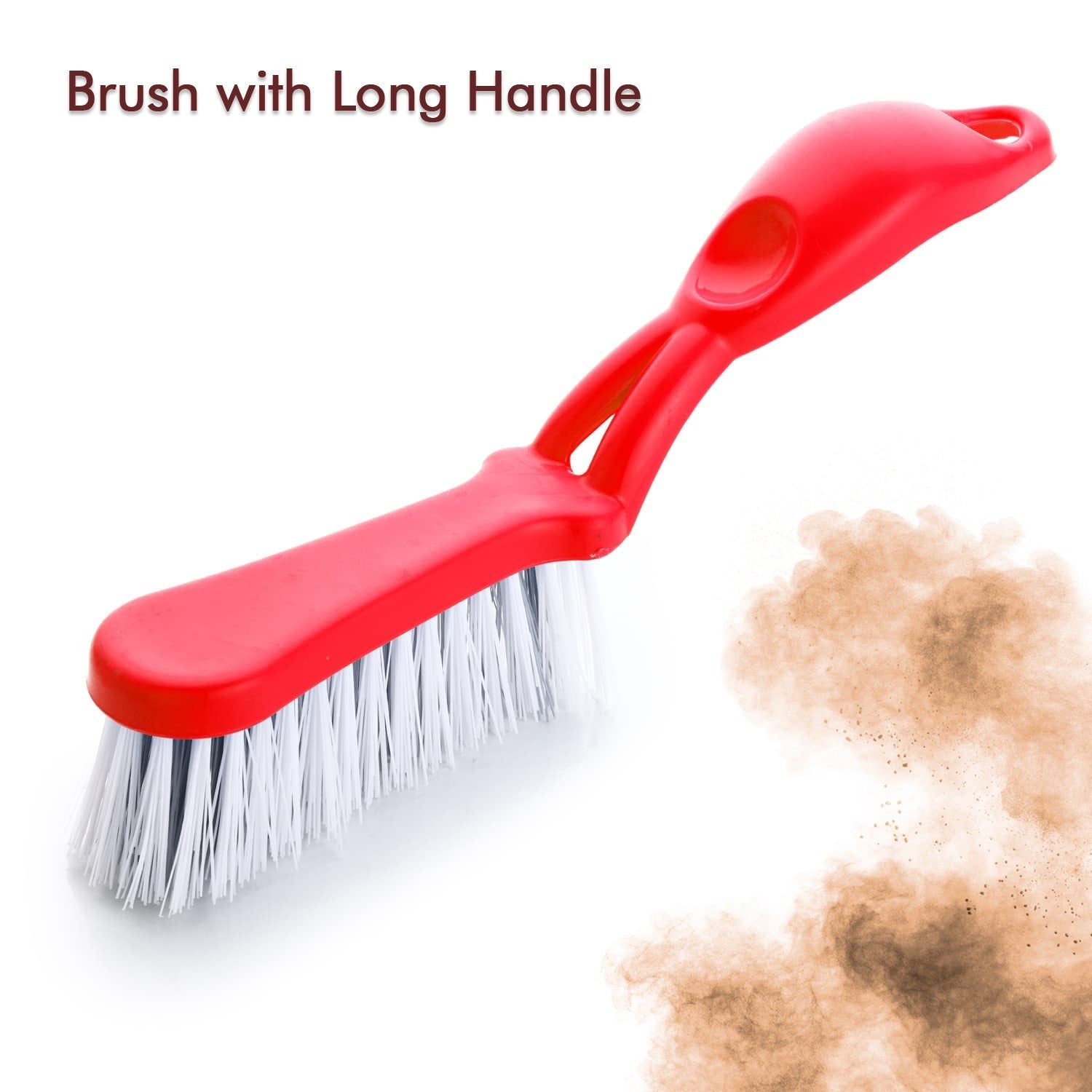 Dustpan Set with Brush, Dust Collector Pan with Long Handle, Supadi, Multipurpose Dust Collector Cleaning Utensil Flat Scoop Handheld Sweeping Up and Carrying Container - Springkart 