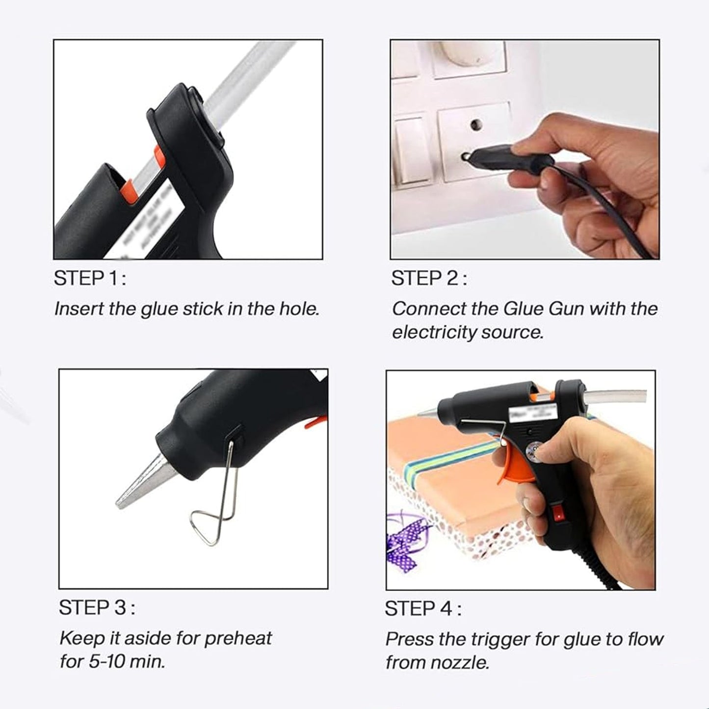 Glue Gun (60 watt) gluegun - Springkart 