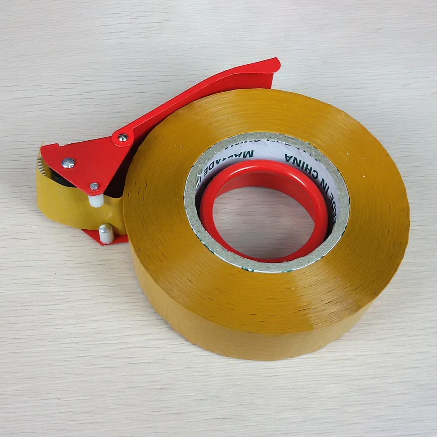 Metal Packing Tape Dispenser Cutter for Home Office use, Tape Dispenser for Stationary, Tape Cutter Packaging Tape - Springkart 