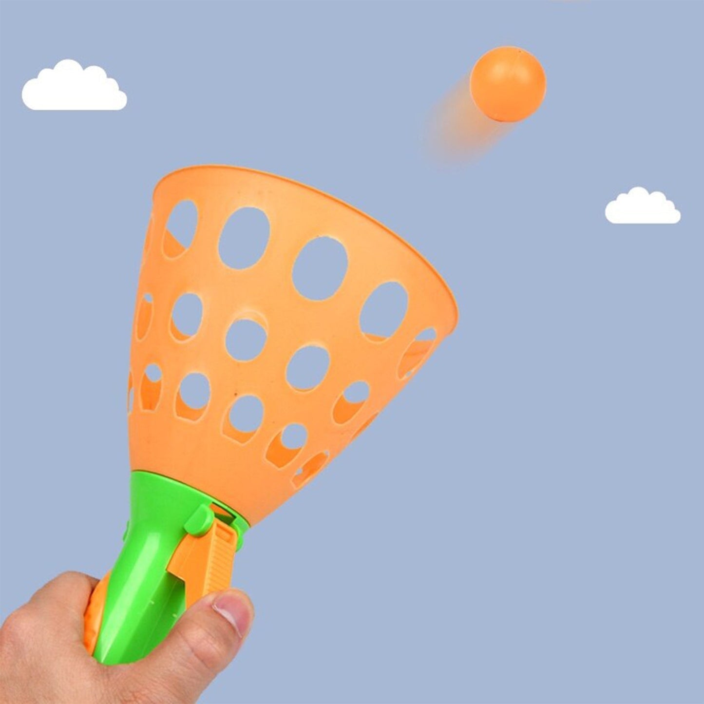 Catapult Butt Ball Toy widely used by kids and childrens for playing and entertainment purposes and all etc. - Springkart 