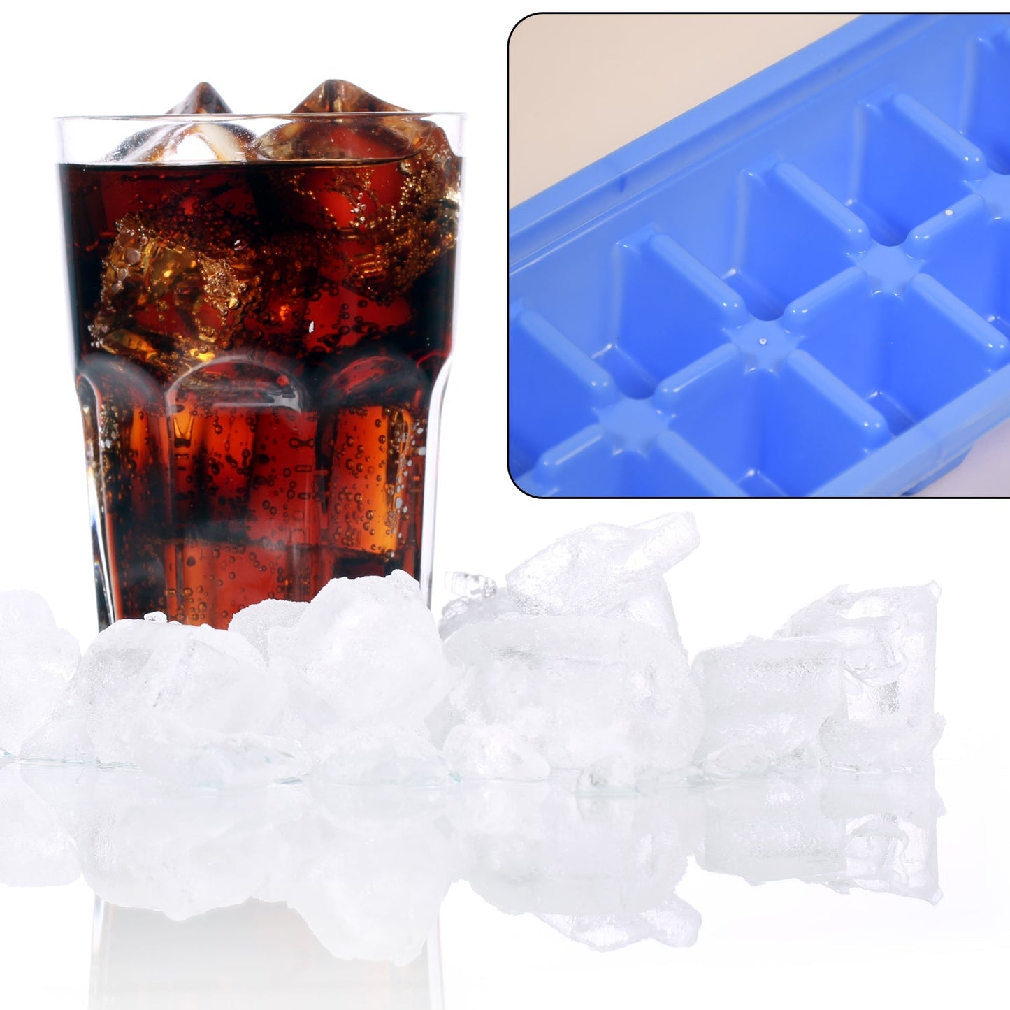 Ice Cube Trays for Freezer Ice Cube Moulds - Springkart 