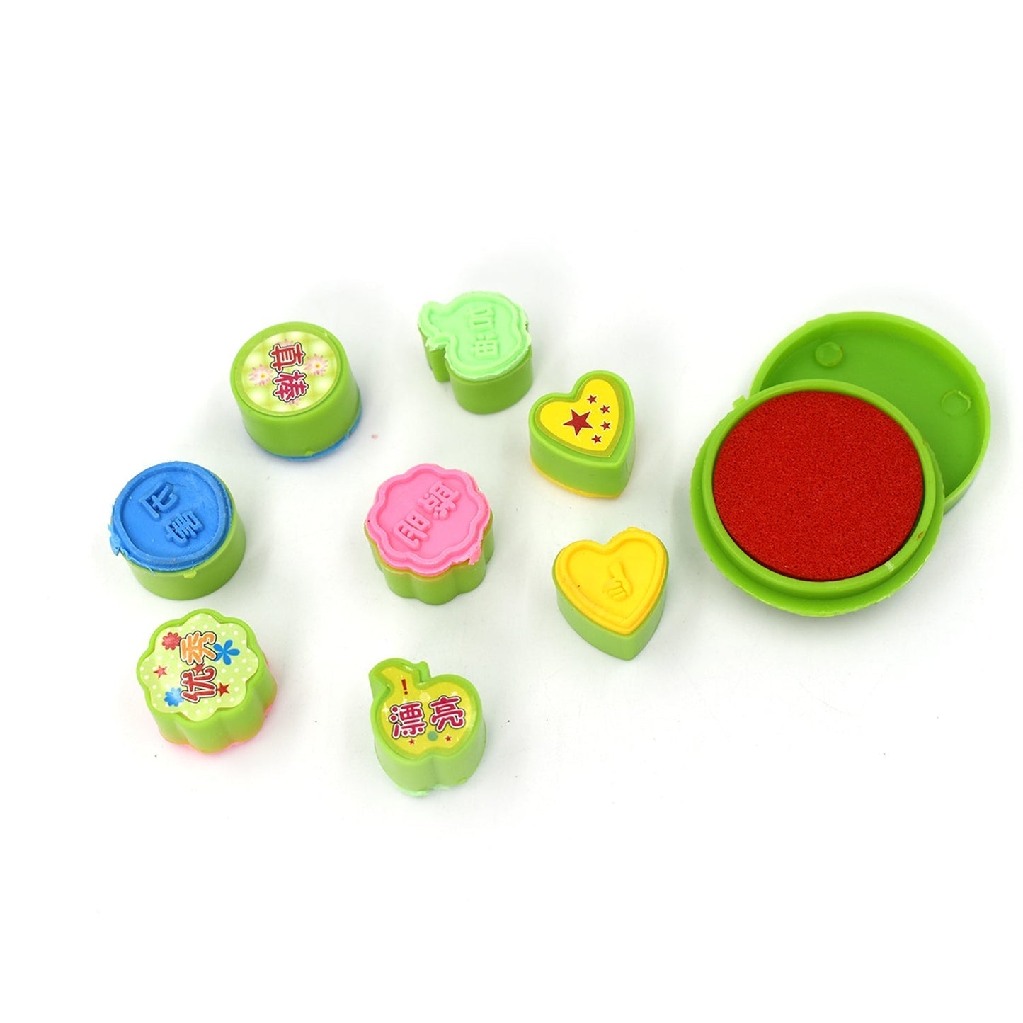 9 Pc Stamp Set for Kids, Play & Fun - Springkart 