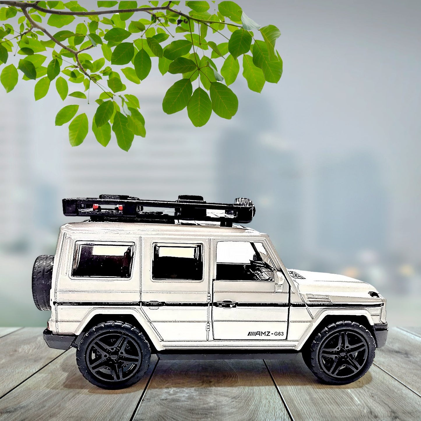 Alloy Metal Pull Back Die-cast Car, Jeep Model Car Off Road Die cast Metal Pullback Toy car with Doors Open Boys Gifts Toys for Kids Age 3+ Years (Pack of 1) - Springkart 