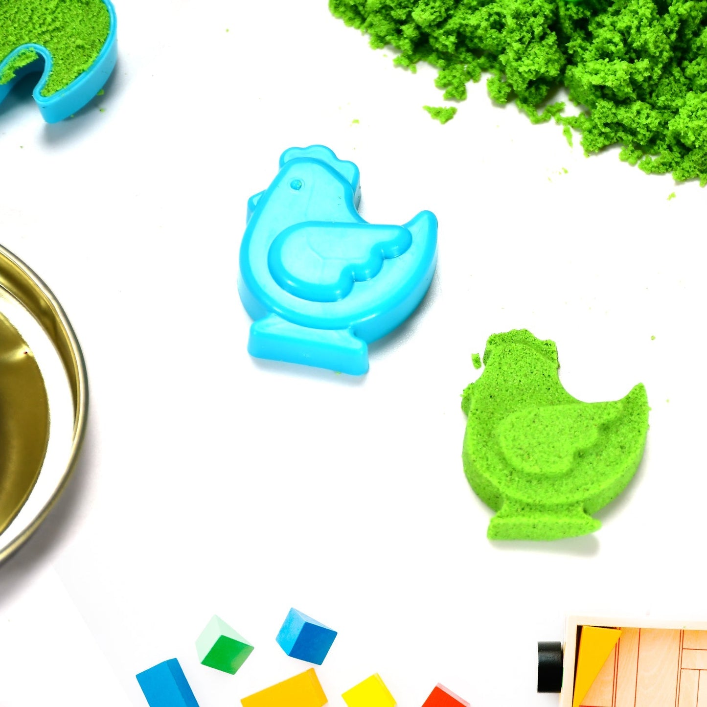 Creative Sand for Kids – Natural Kinetic Sand Kit for Kids Activity Toys | Soft Sand Clay - Springkart 