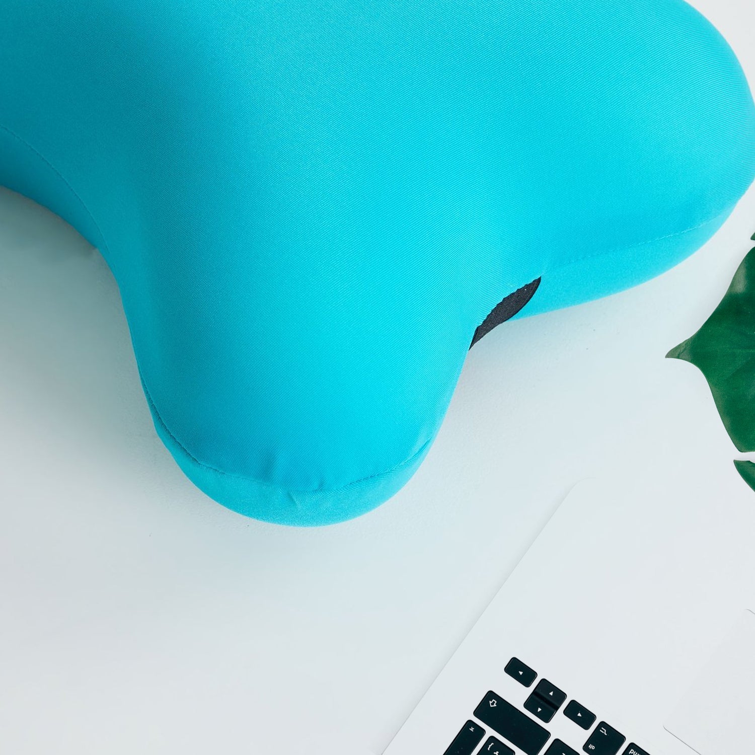 Microbead Roll Neck Pillow Mini Microbeads Bone Type Travel Pillow Soft Cushion Back Head Neck Support - Springkart 
