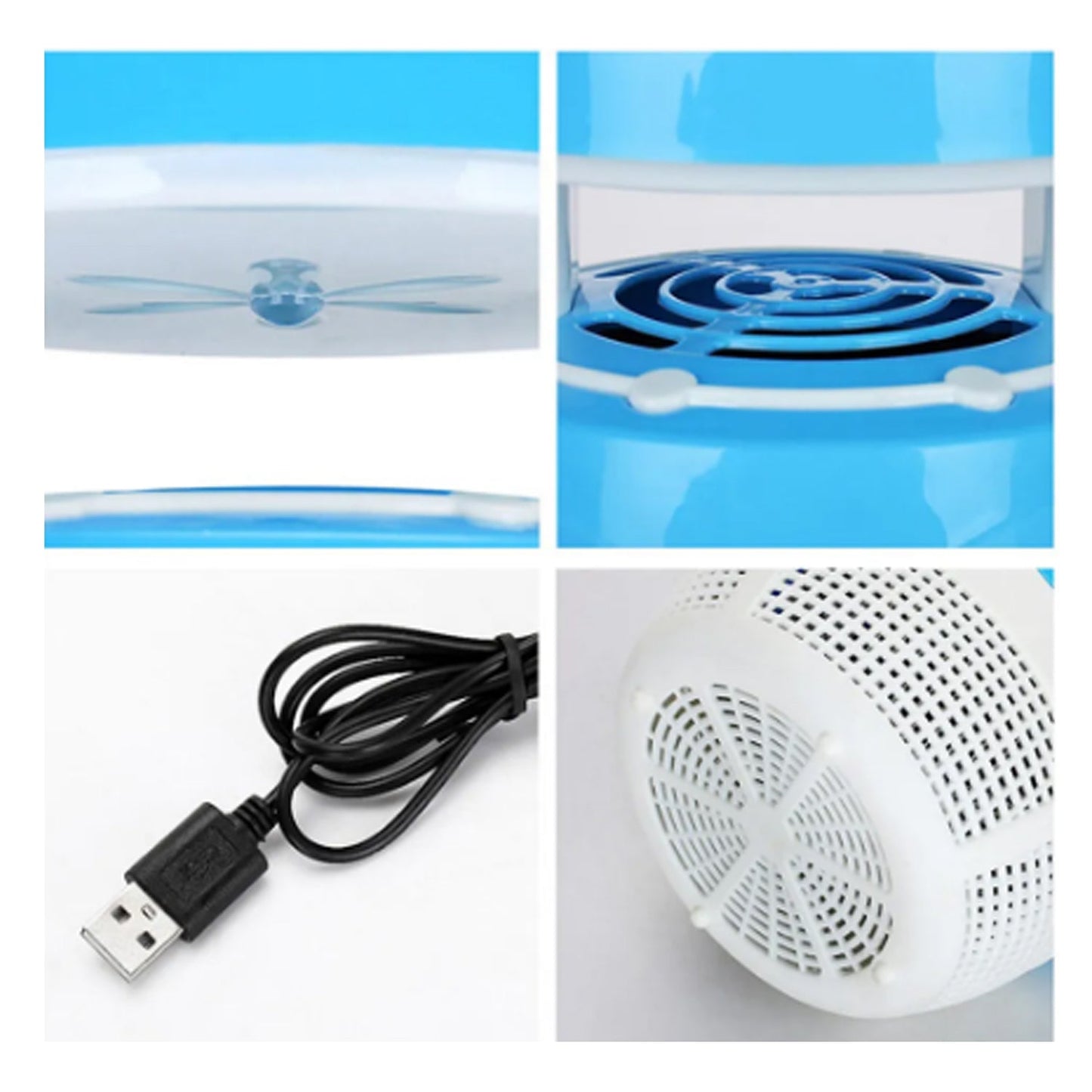 Mosquito Killer, USB Killer Mosquito Killer Lamp LED Trap Pest Insect Killer Lamp Electric Repellent Pest Moth Wasp Fly Termite Insect Repeller - Springkart 