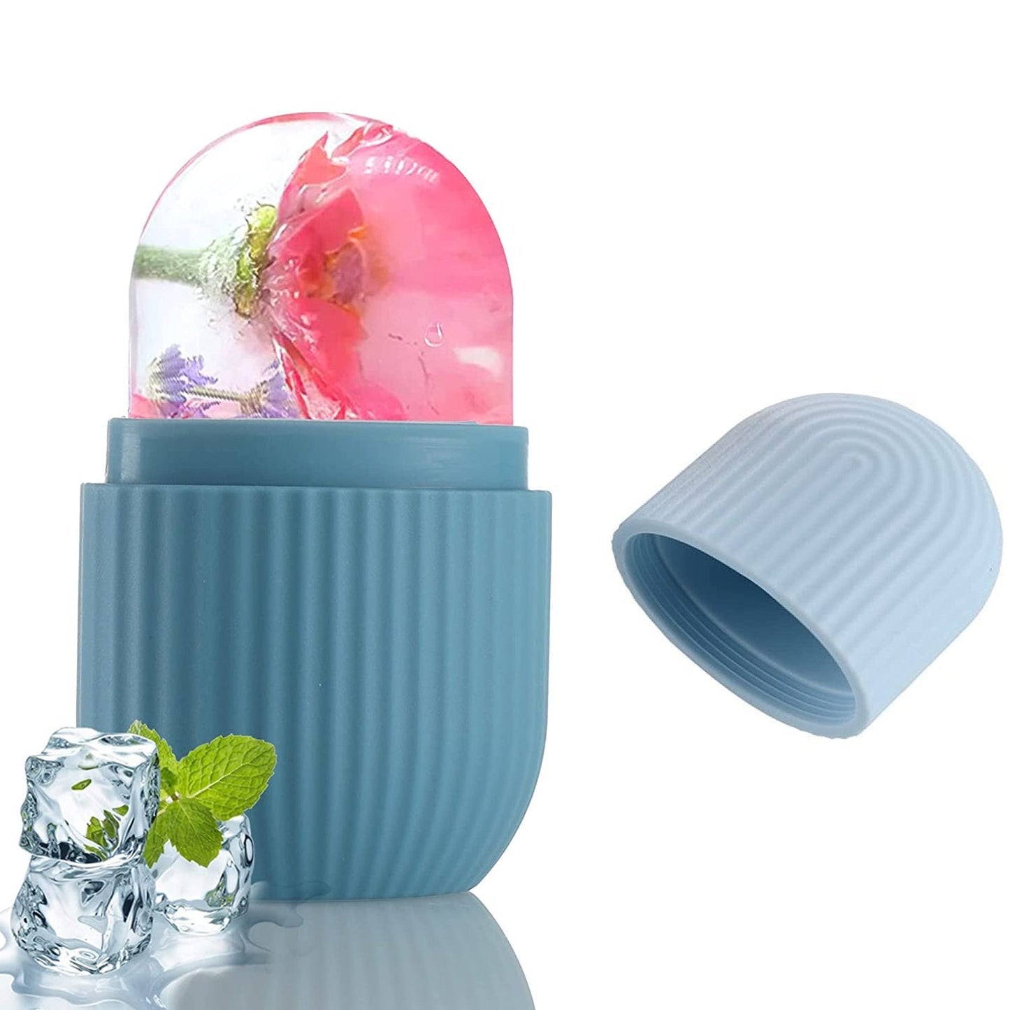 Beauty Ice Roller for Face Massager & Eye Reusable Face Rollers Facial Roller Box - Springkart 