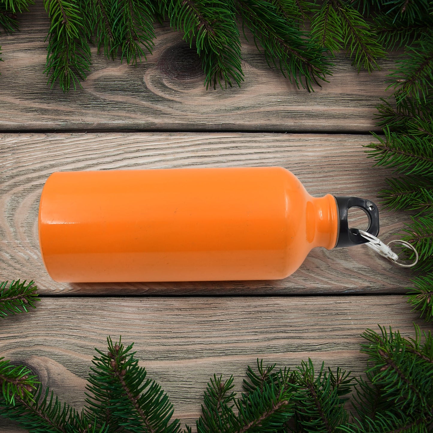 Aluminium Sports Water Bottle, 1 Pc (Capacity 400 ML Approx) - Springkart 