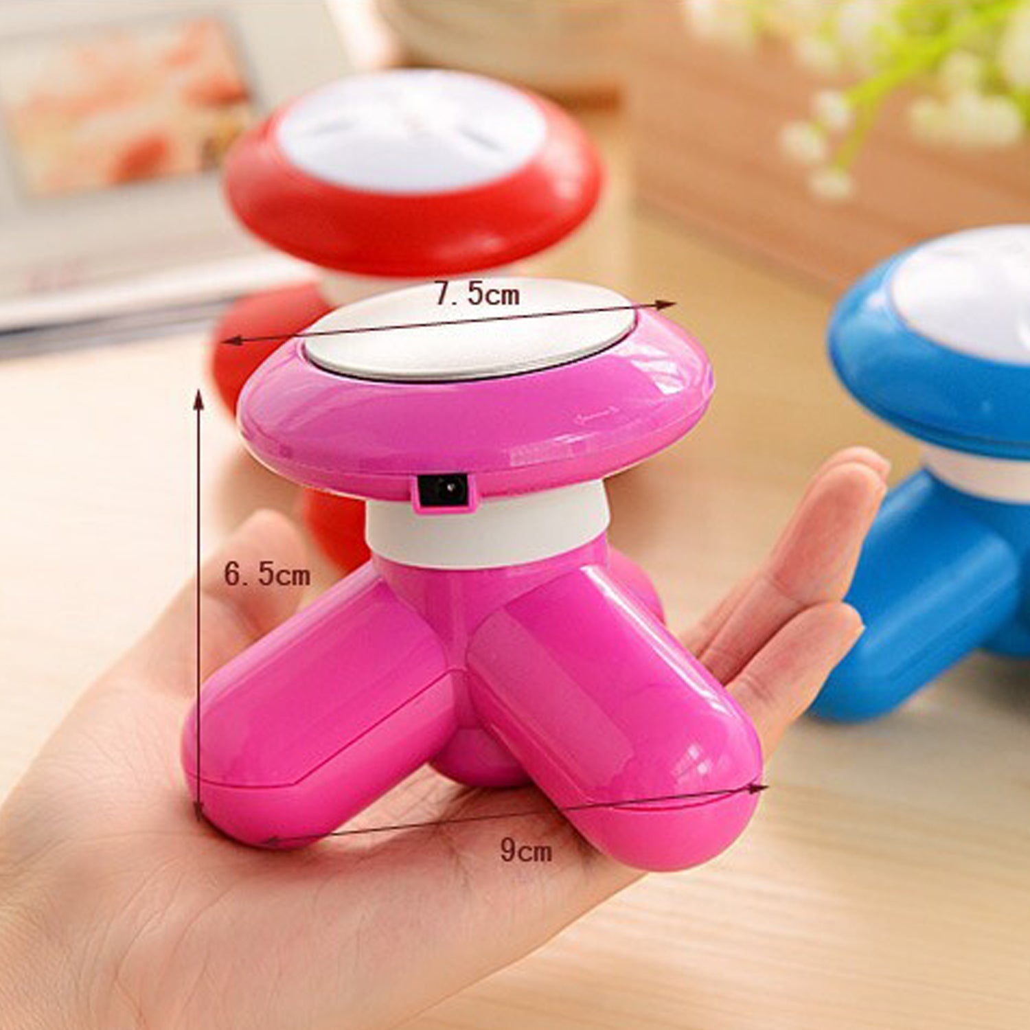 Electric Mini Vibration Full Body Massager (Multicolor) Mimo massager - Springkart 