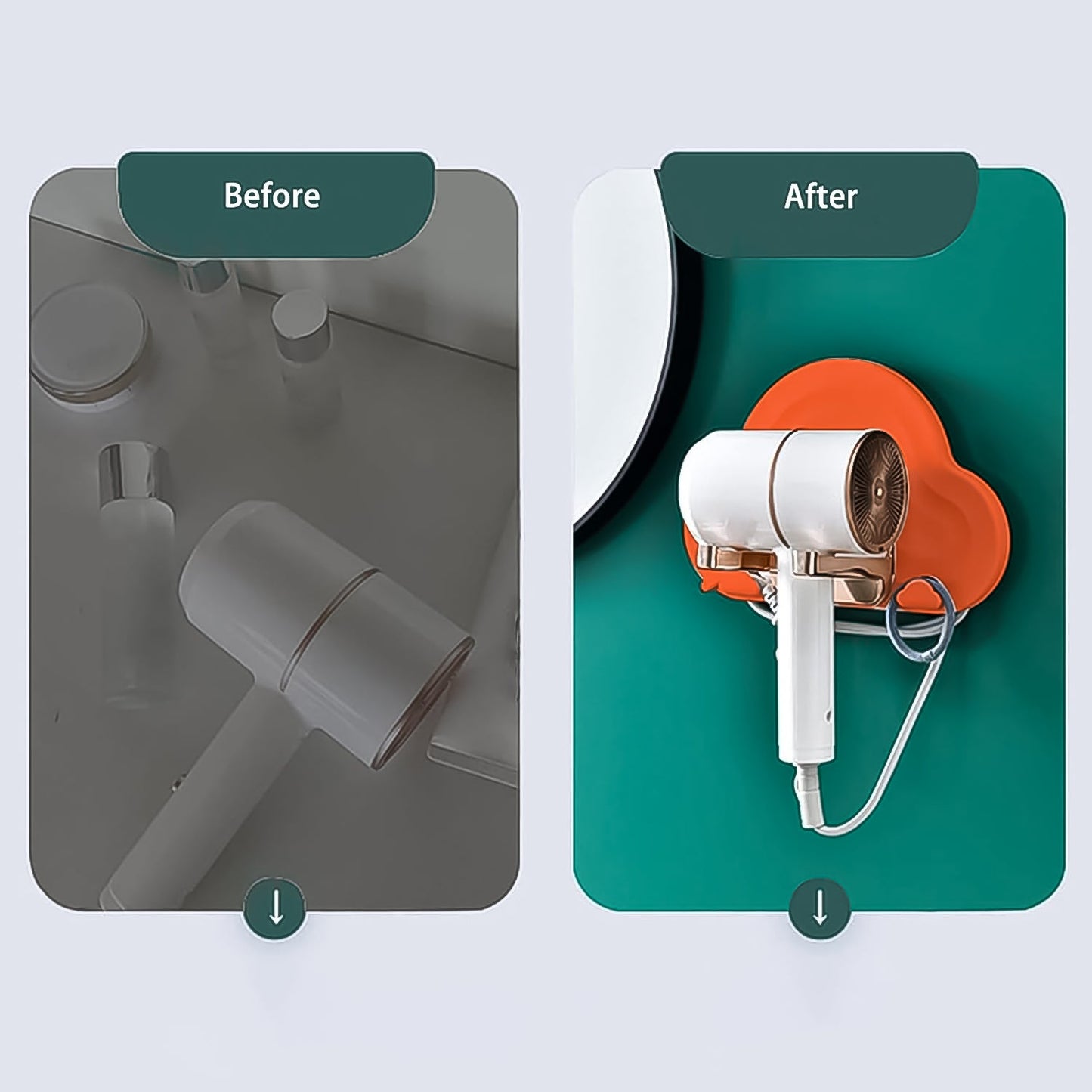 Hair Dryer Holder Stand / Frame (1 Pc) - Springkart 