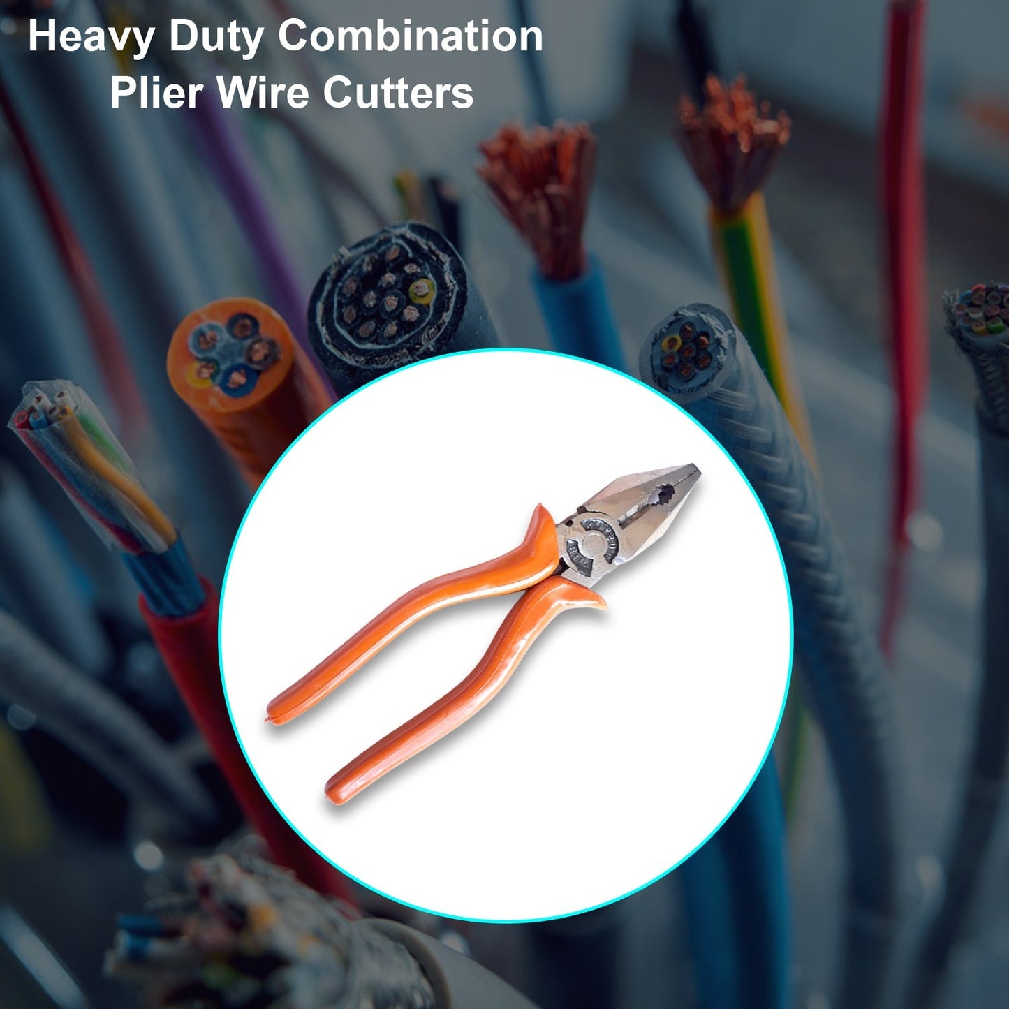 Heavy Duty Combination Plier Wire Cutters - Springkart 